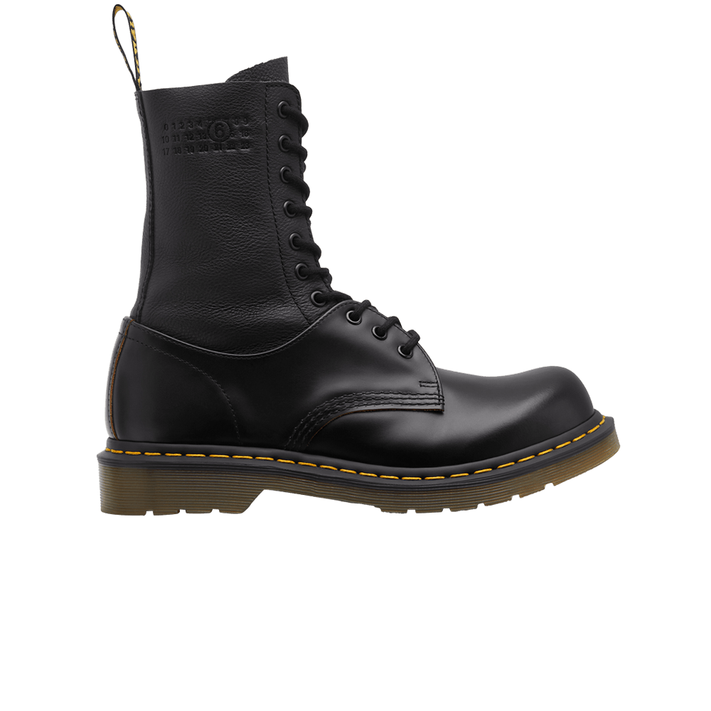 MM6 Maison Margiela x Dr. Martens Wmns 1490 Twisted and Reimagined 'Black'