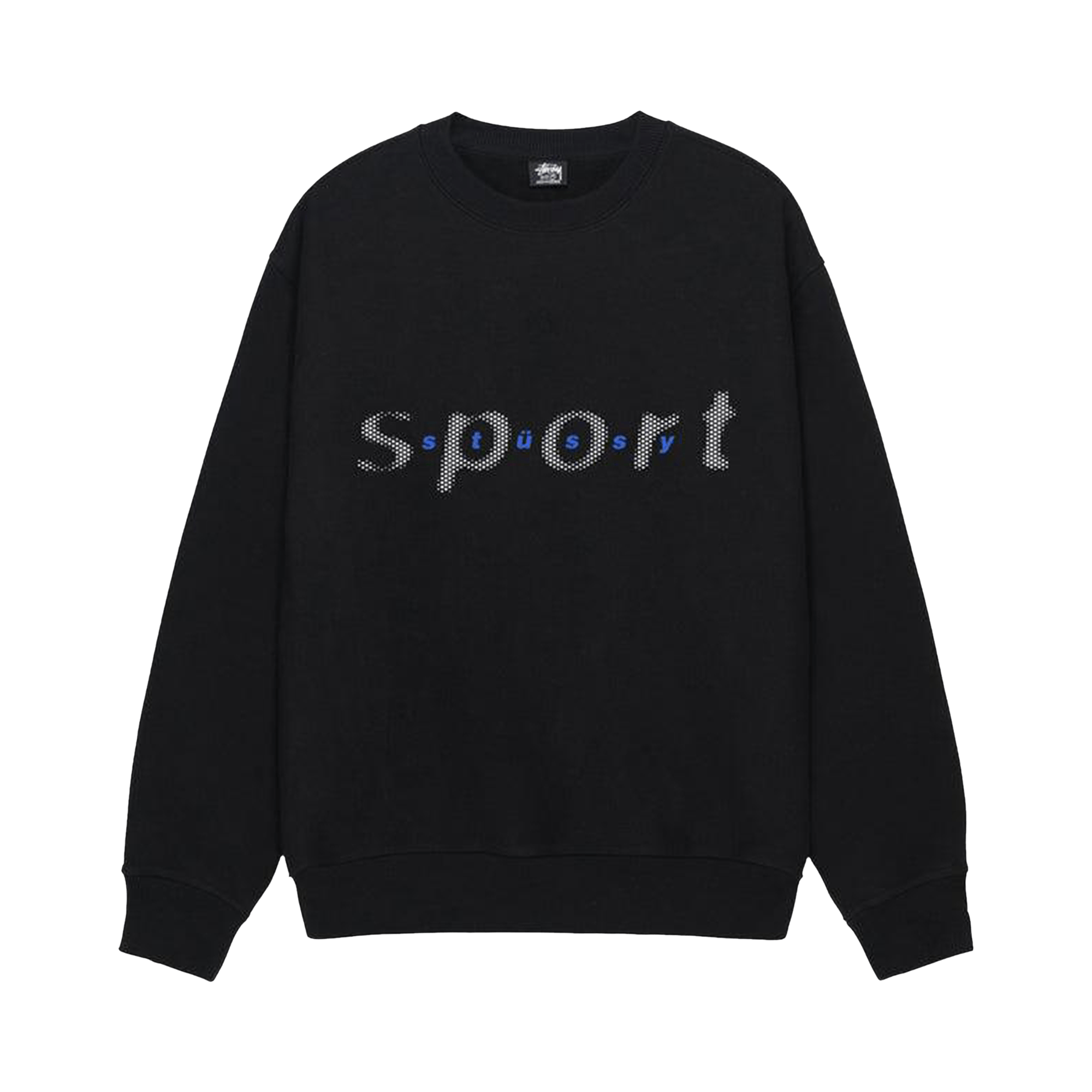 Stussy Dot Sport Crew Sweatshirt 'Back'
