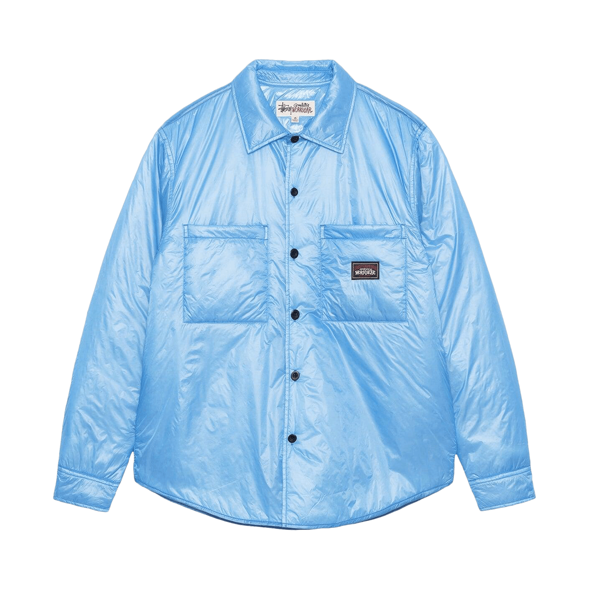 Stussy Fatigue Overshirt Nylon Jacket 'Blue'