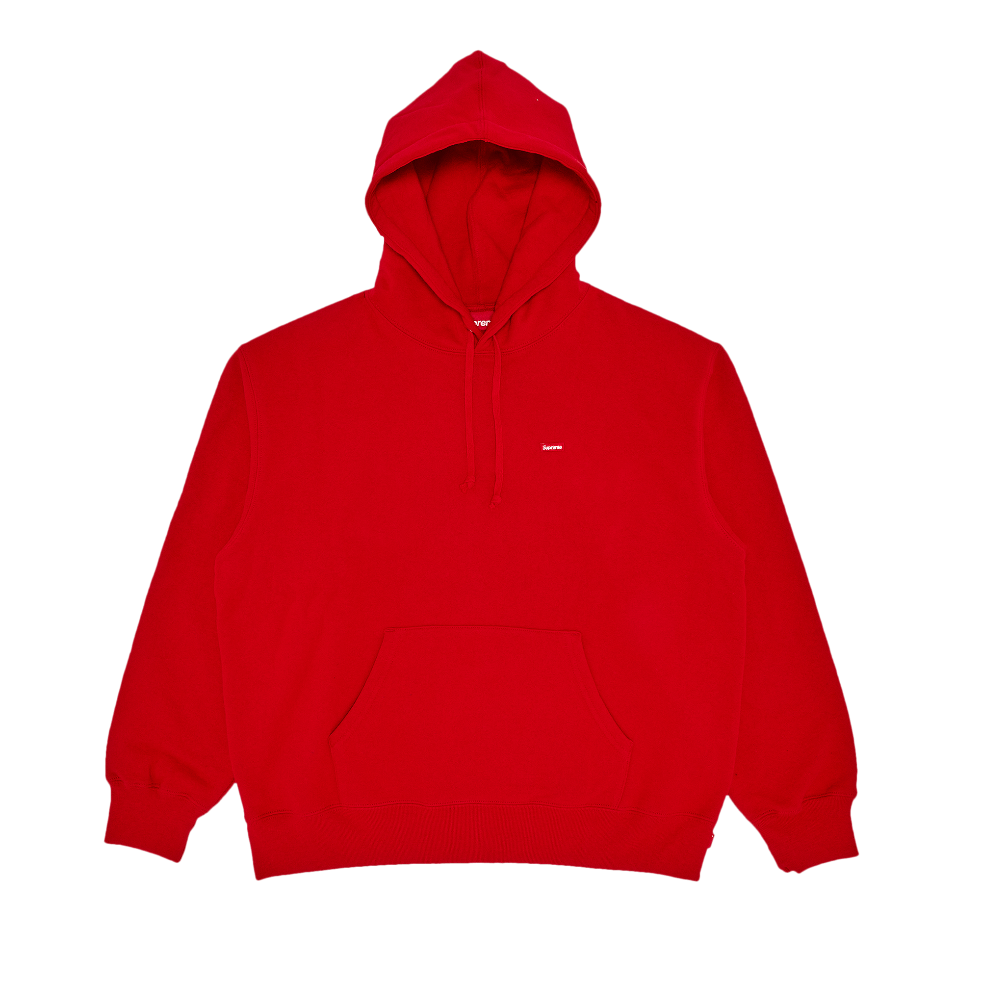 Supreme Small Box Hooded Sweatshirt 'Red'