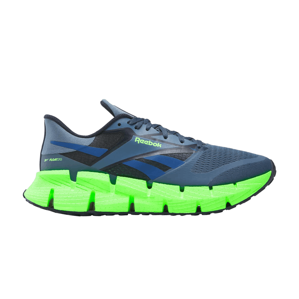 Reebok FloatZig 1 'Twilight Blue Solar Lime'