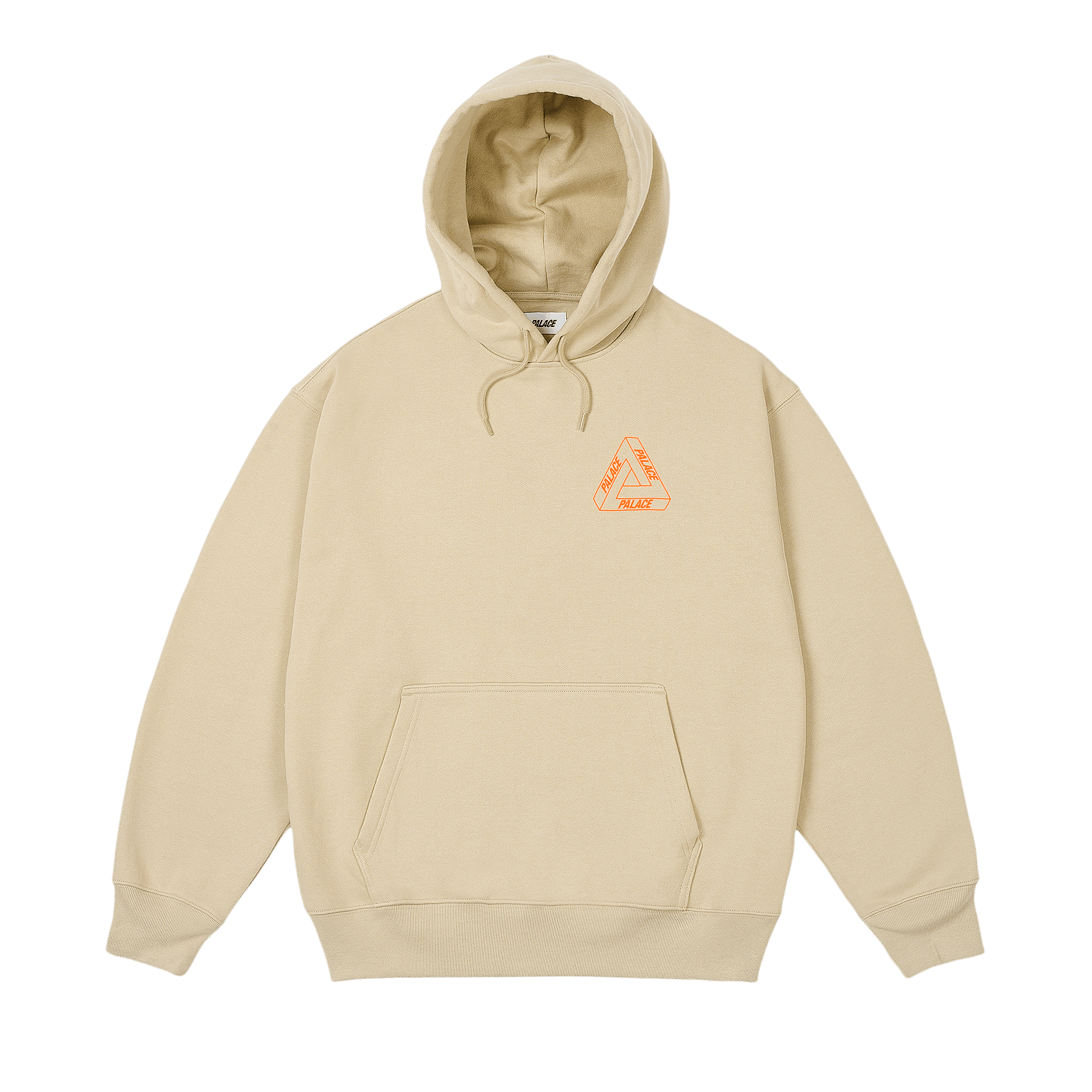 Palace Glow Tri-Ferg Hood 'Stoney Grey'