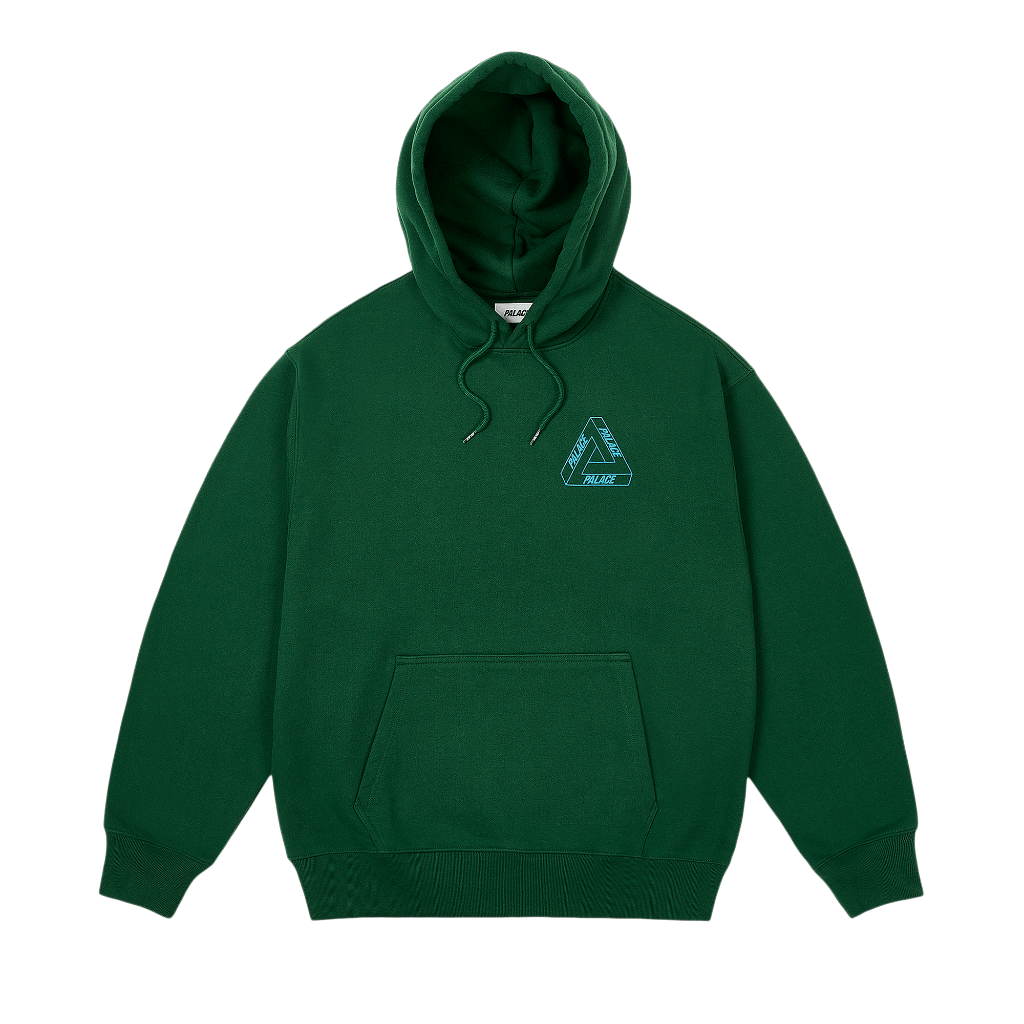 Palace Glow Tri-Ferg Hood 'Racey Green'