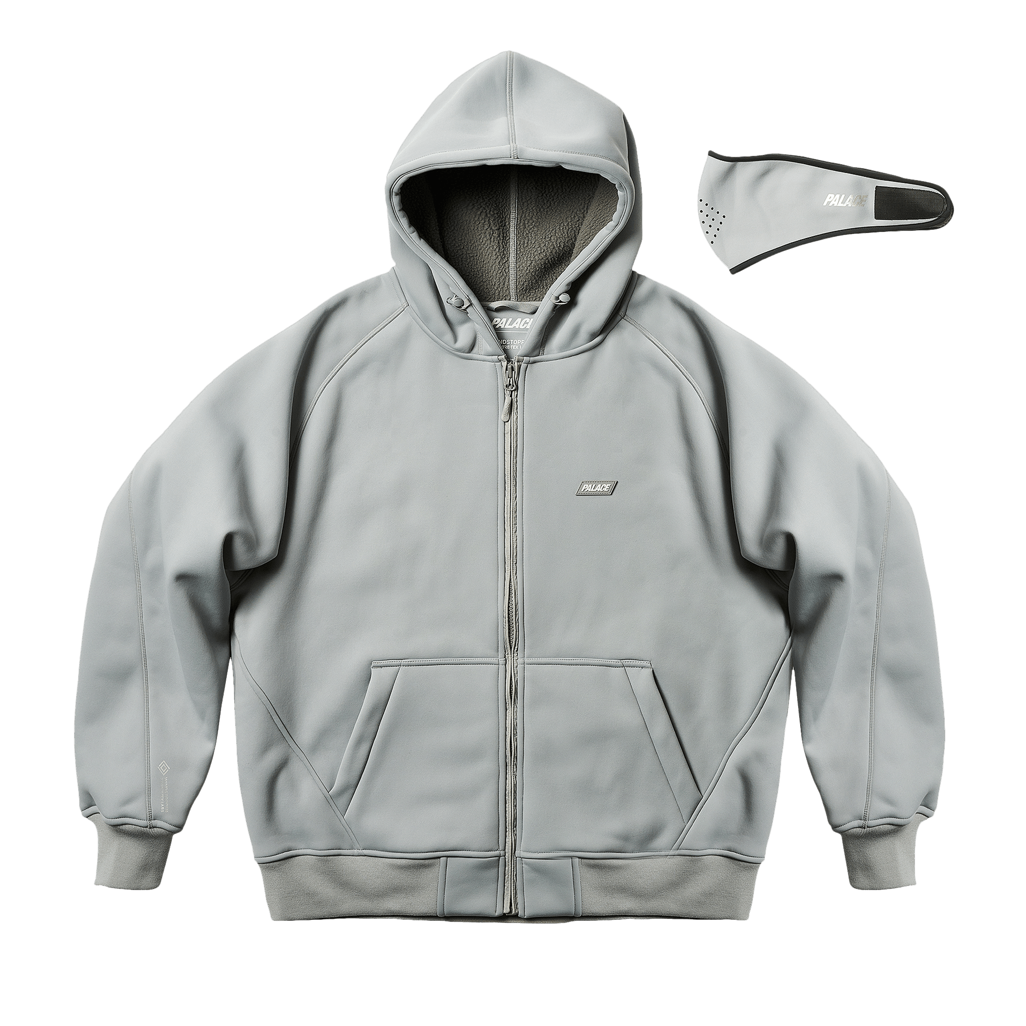 Palace GORE-TEX Windstopper Bonded Jacket 'Concrete Grey'