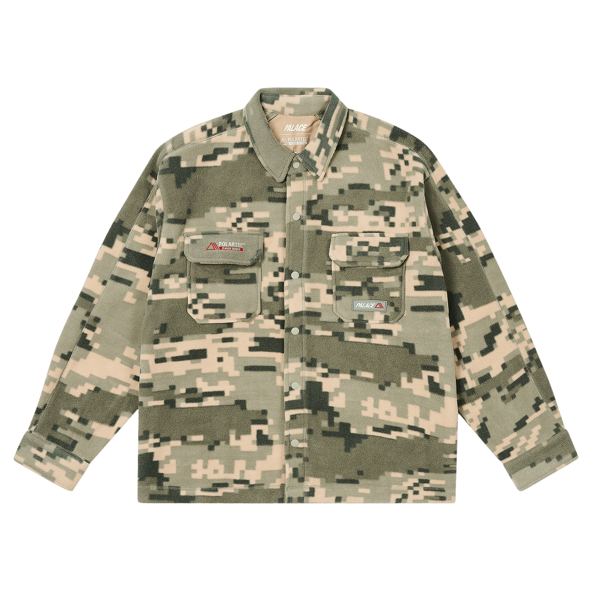 Palace Polartec Overshirt 'Tiger Digi Camo'