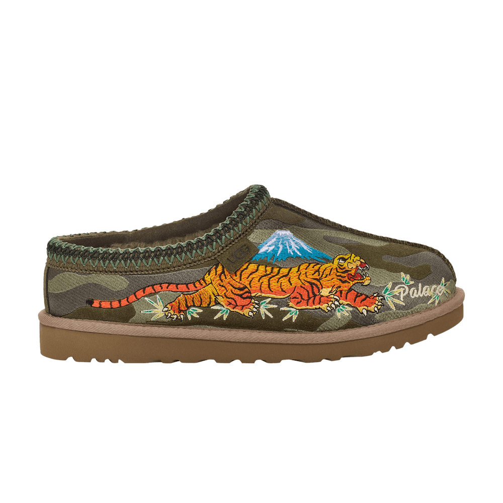 Palace x UGG Tasman Slipper 'Burnt Olive Camo'