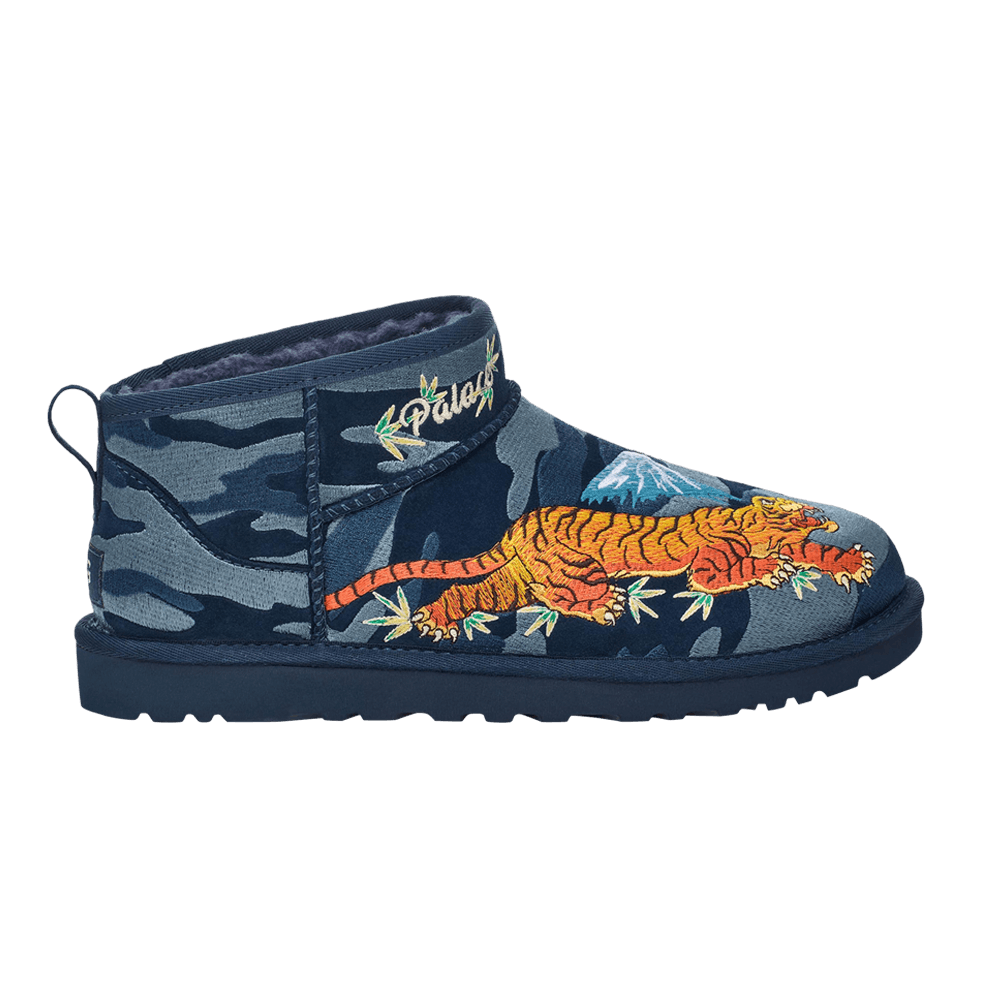 Palace x UGG Classic Ultra Mini Boot 'Navy Camo'