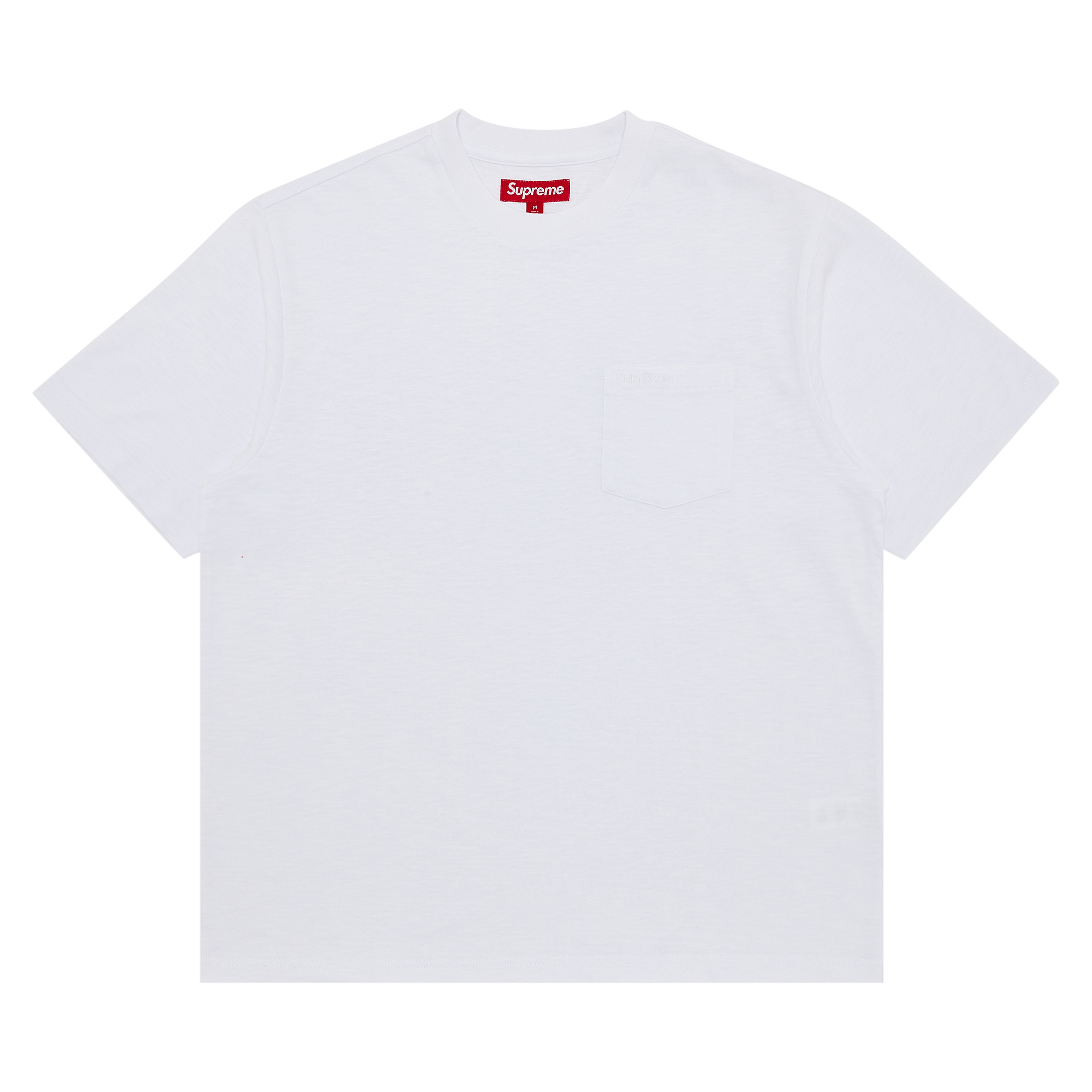 Supreme Short-Sleeve Pocket Tee 'White'