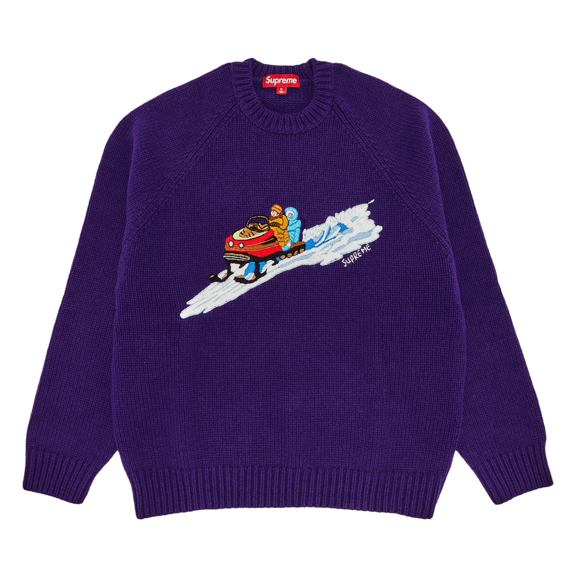 Supreme Snowmobile Sweater 'Purple'