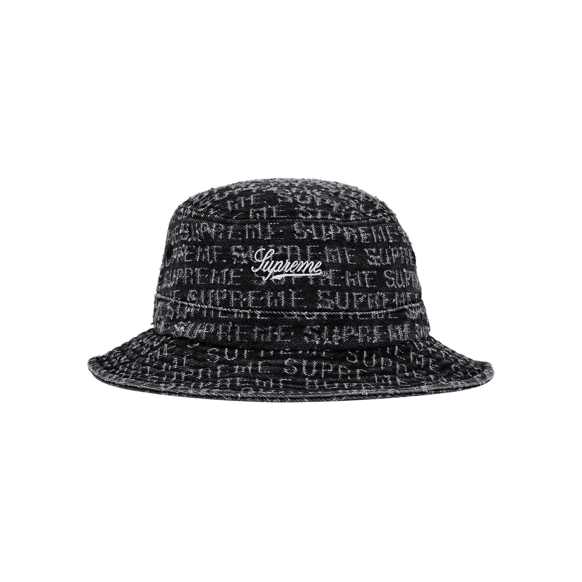 Supreme Needle Punch Denim Crusher 'Black'
