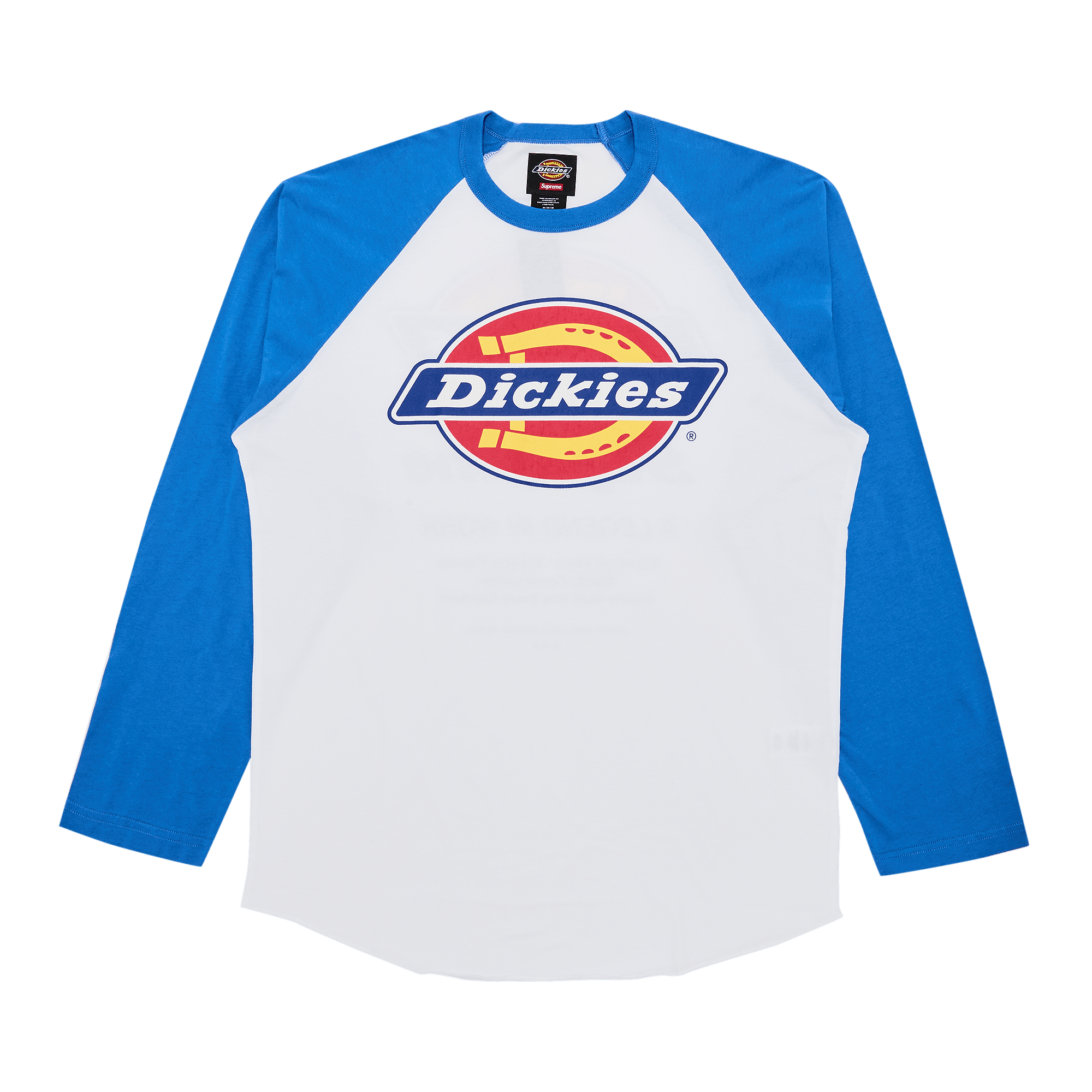 Supreme x Dickies Raglan Long-Sleeve Top 'White'
