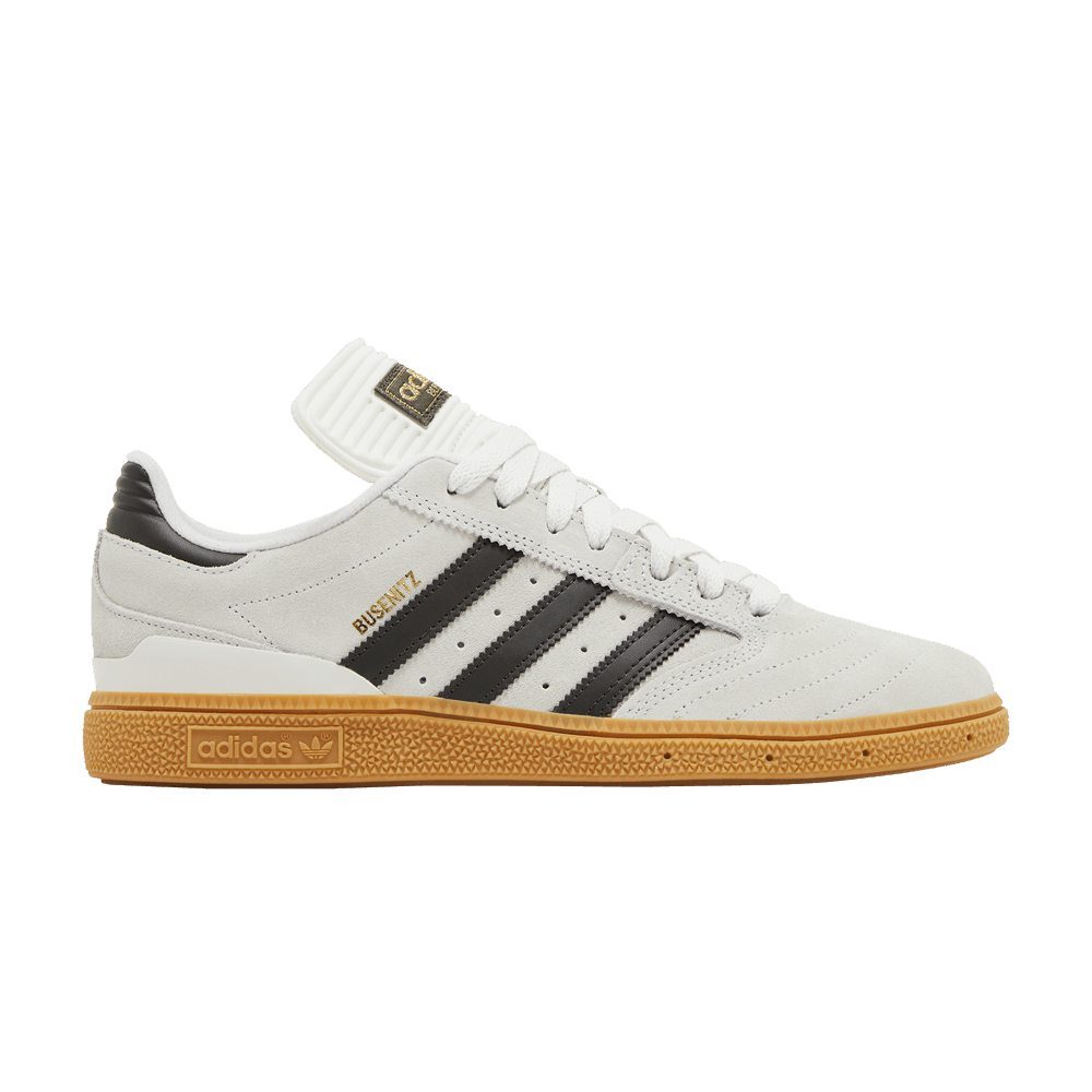 adidas gazelle silver green womens ADIDAS BUSENITZ BLACK / CARDBOARD / GOLD– Bluetile Skateboards main image 0