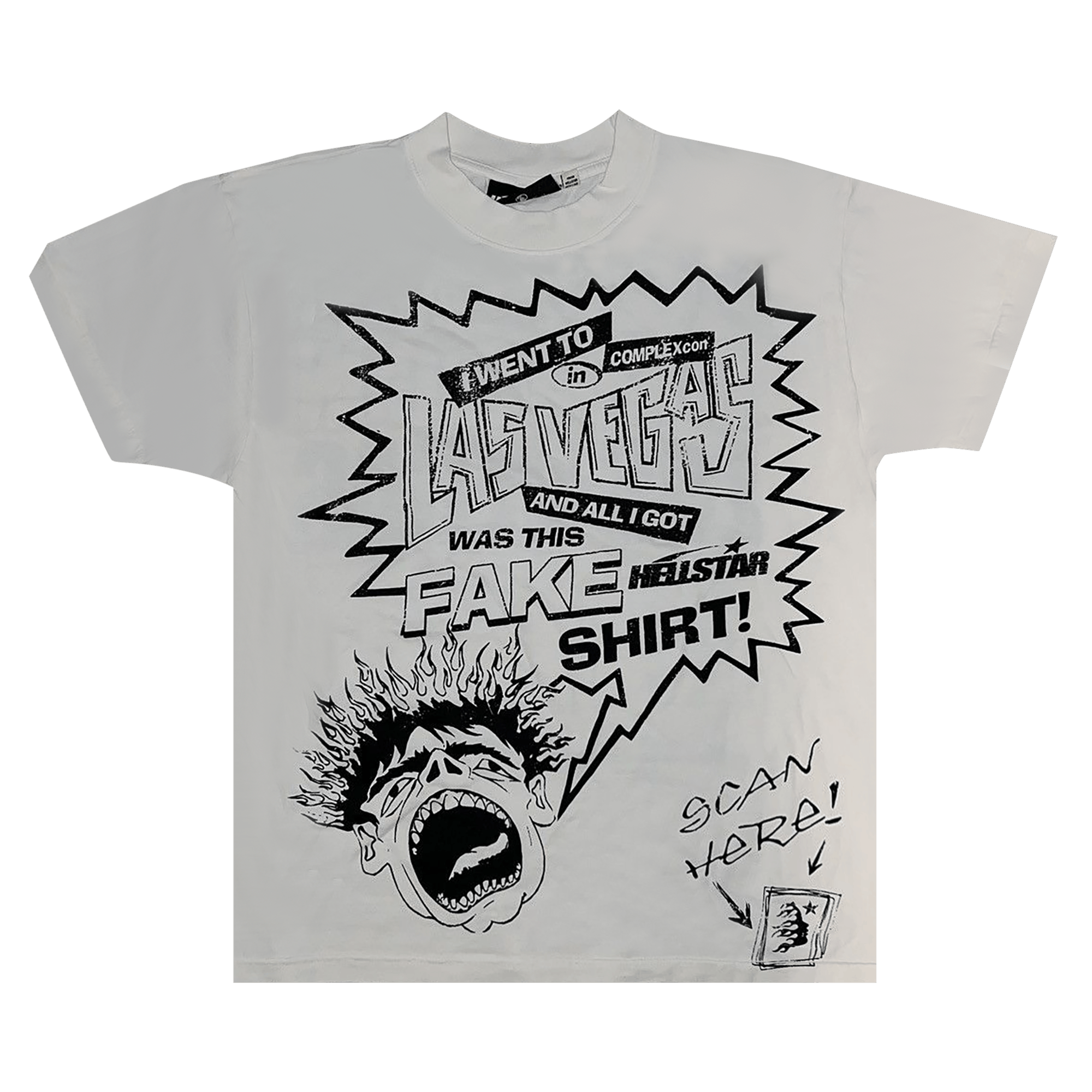 Hellstar x ComplexCon Exclusive Tee 'White'