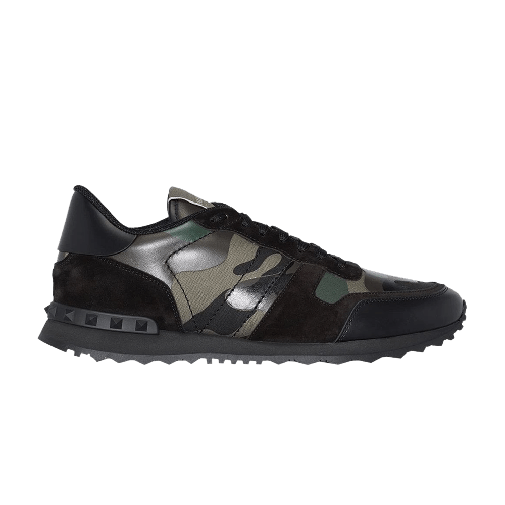 Valentino Rockrunner 'Black Army Green Camo'