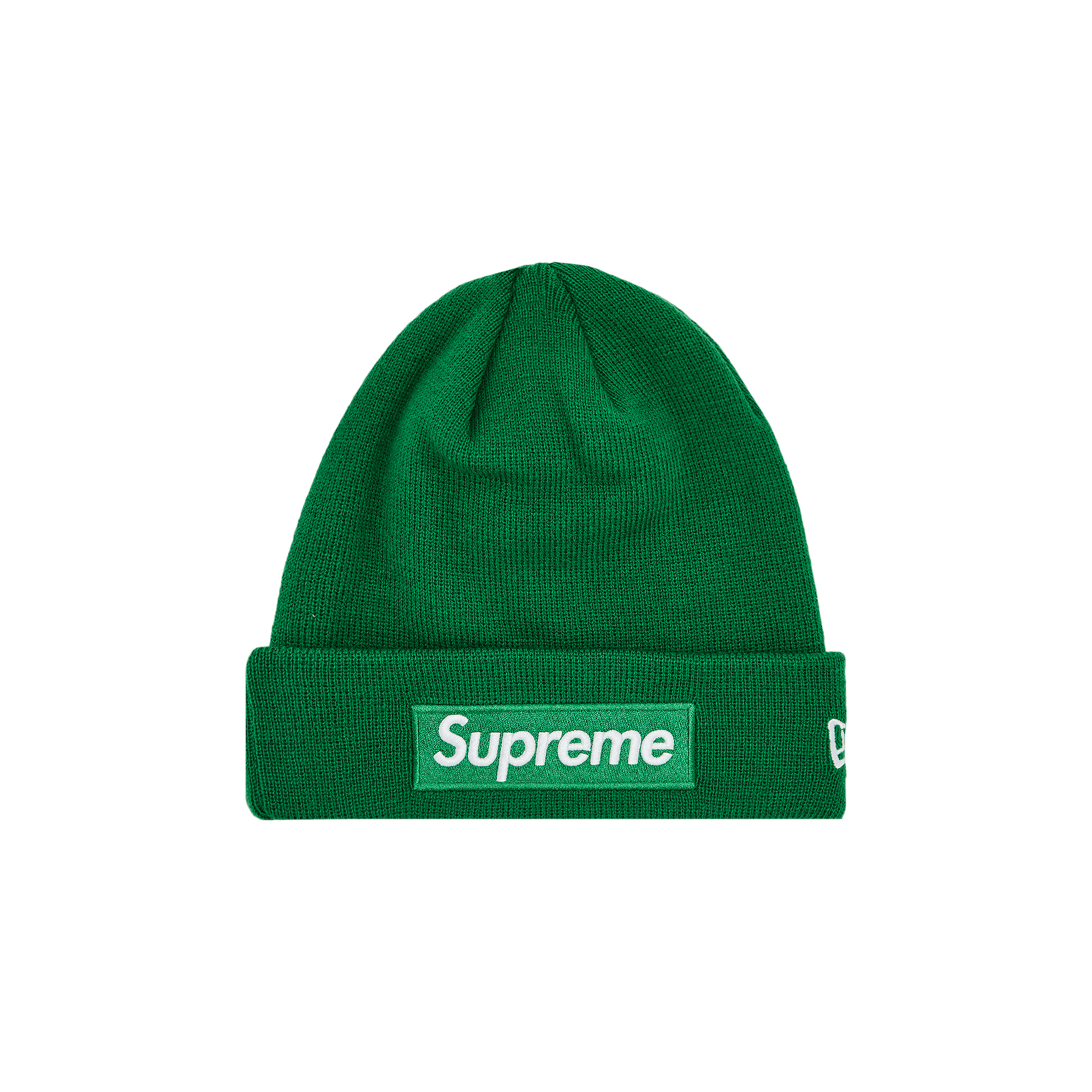 Supreme x New Era Box Logo Beanie 'Green'