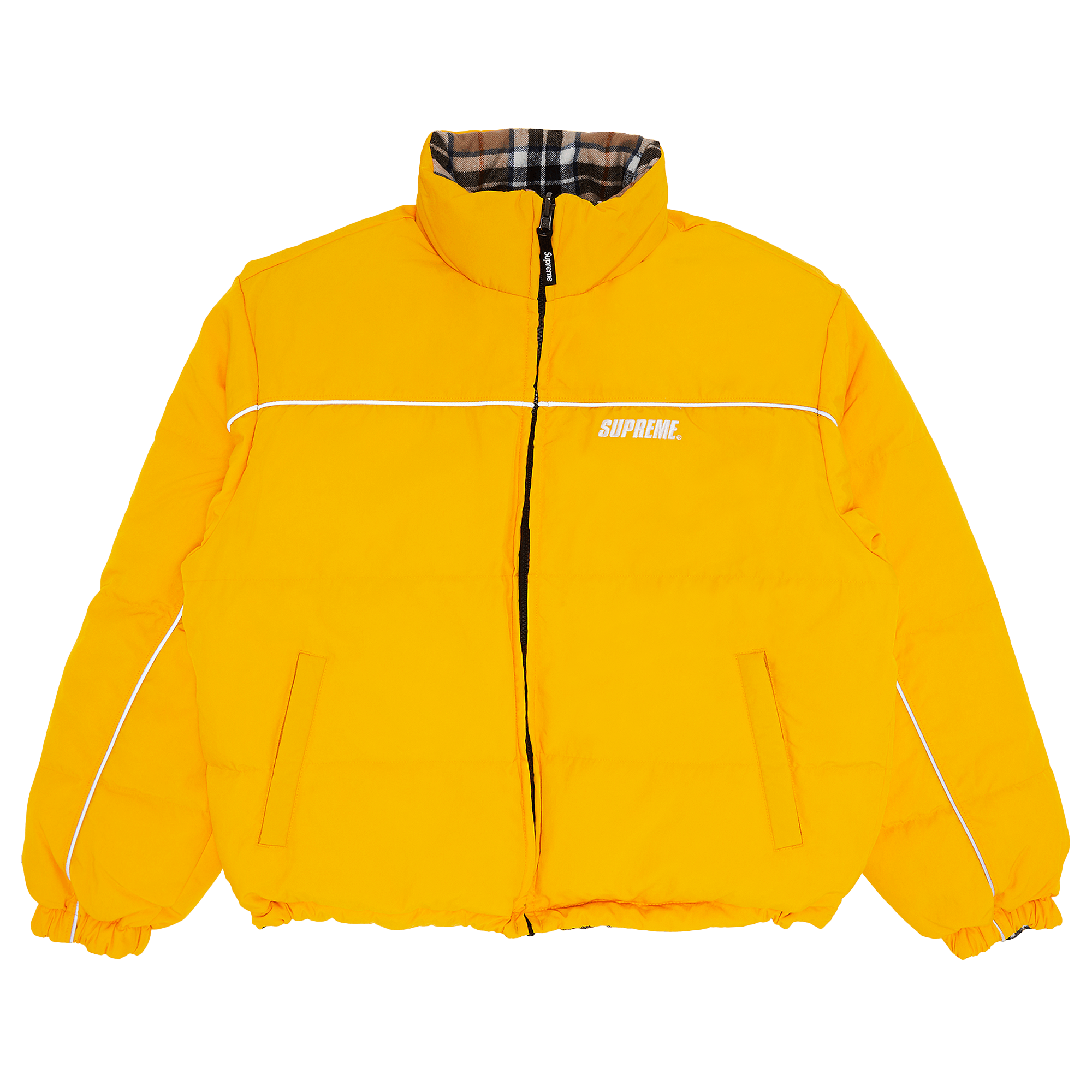 Supreme Reversible Puffer Jacket 'Yellow'
