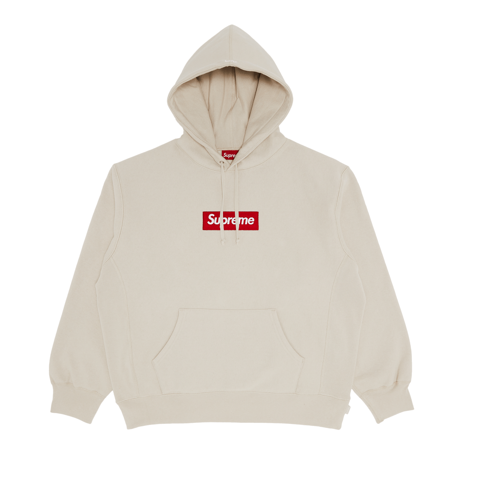 Supreme Box Logo Hooded Sweatshirt 'Stone'