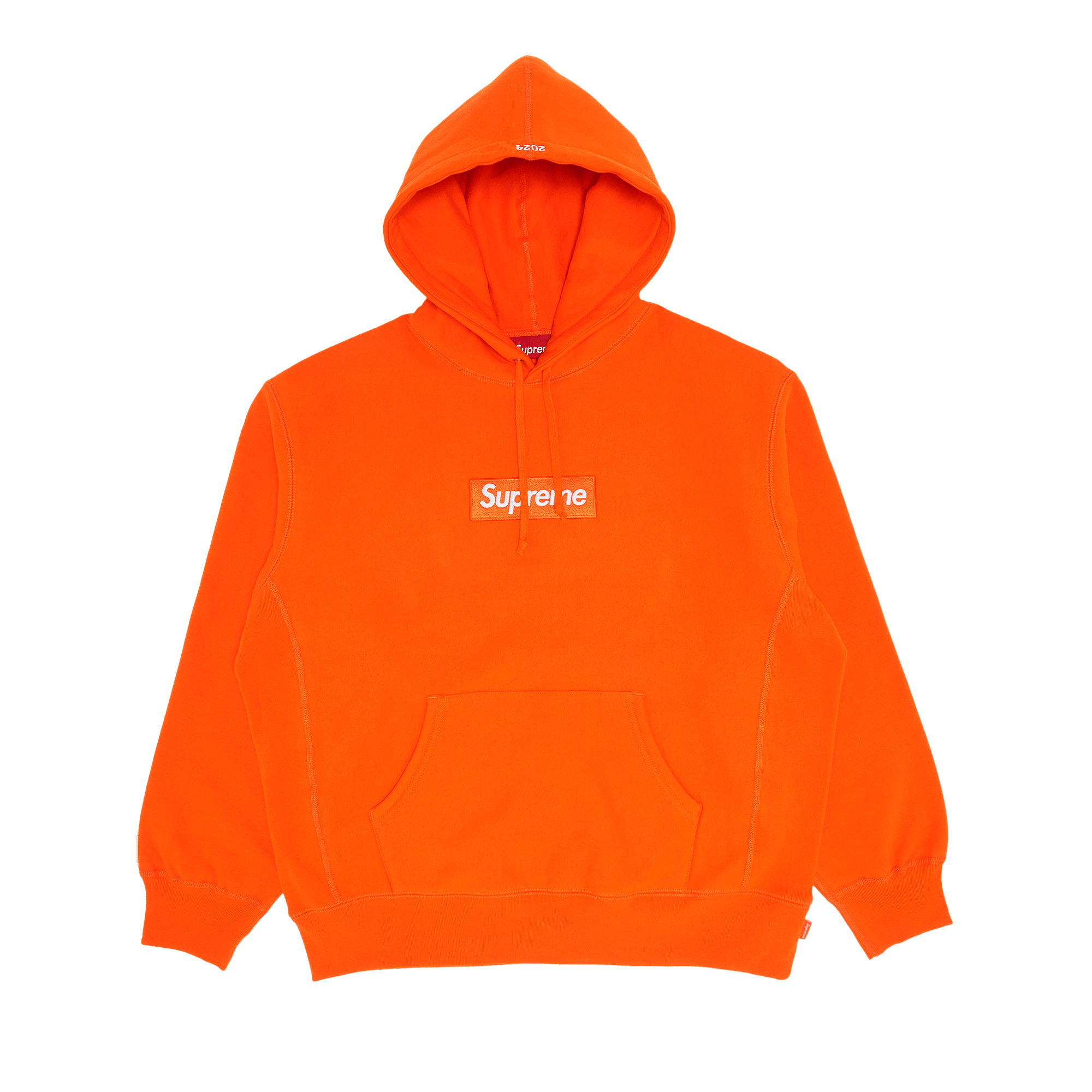 Supreme Box Logo Hooded Sweatshirt 'Dark Orange'