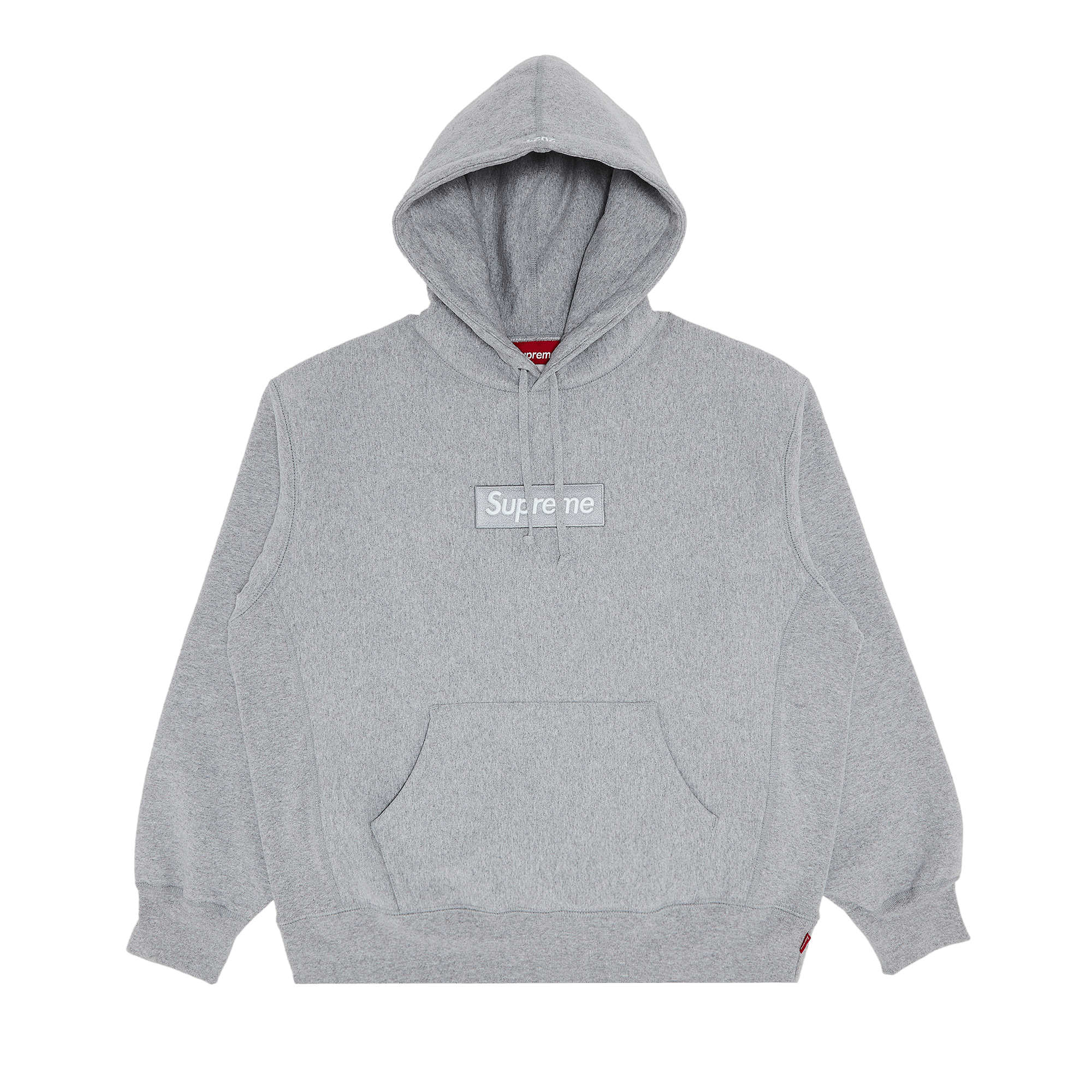 Supreme Box Logo Hooded Sweatshirt 'Heather Grey'