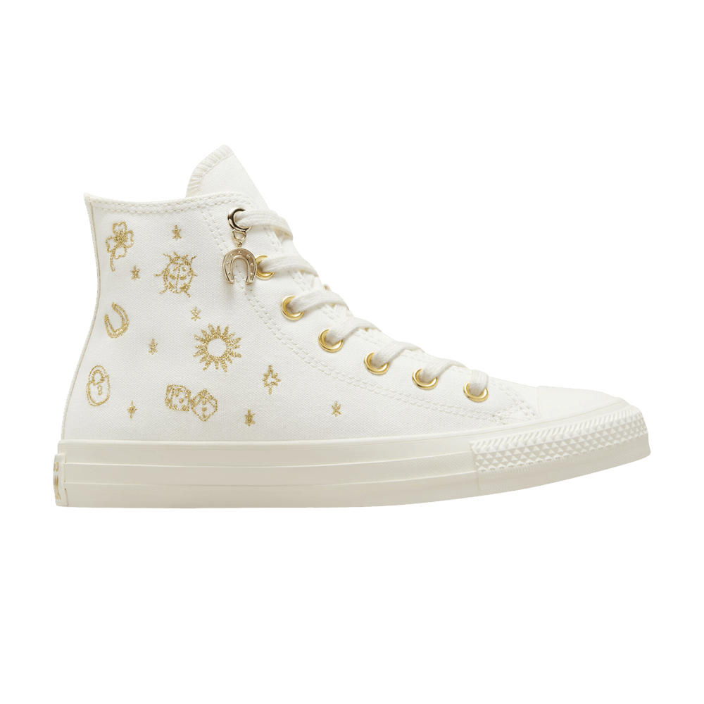 Converse Wmns Chuck Taylor All Star High 'Luck Charms - Vintage White Gold'