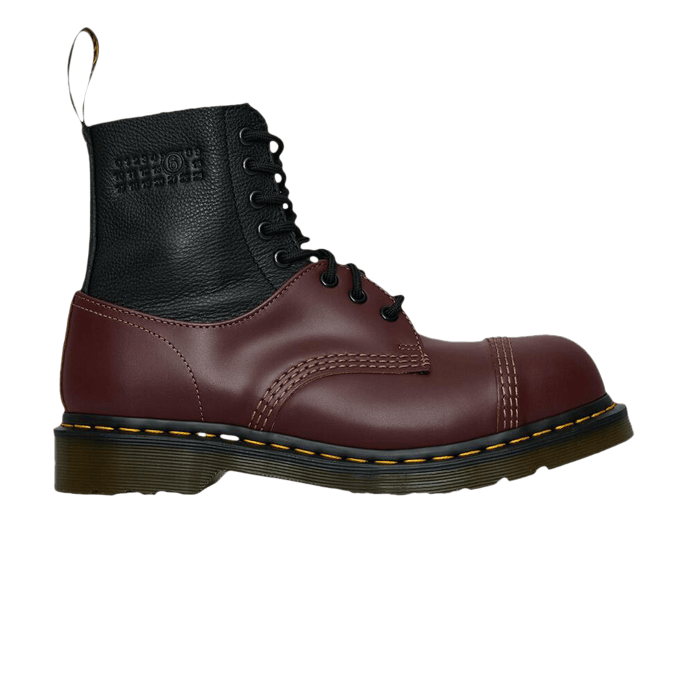 MM6 Maison Margiela x Dr. Martens Wmns 1460 Twisted and Reimagined 'Black Oxblood'