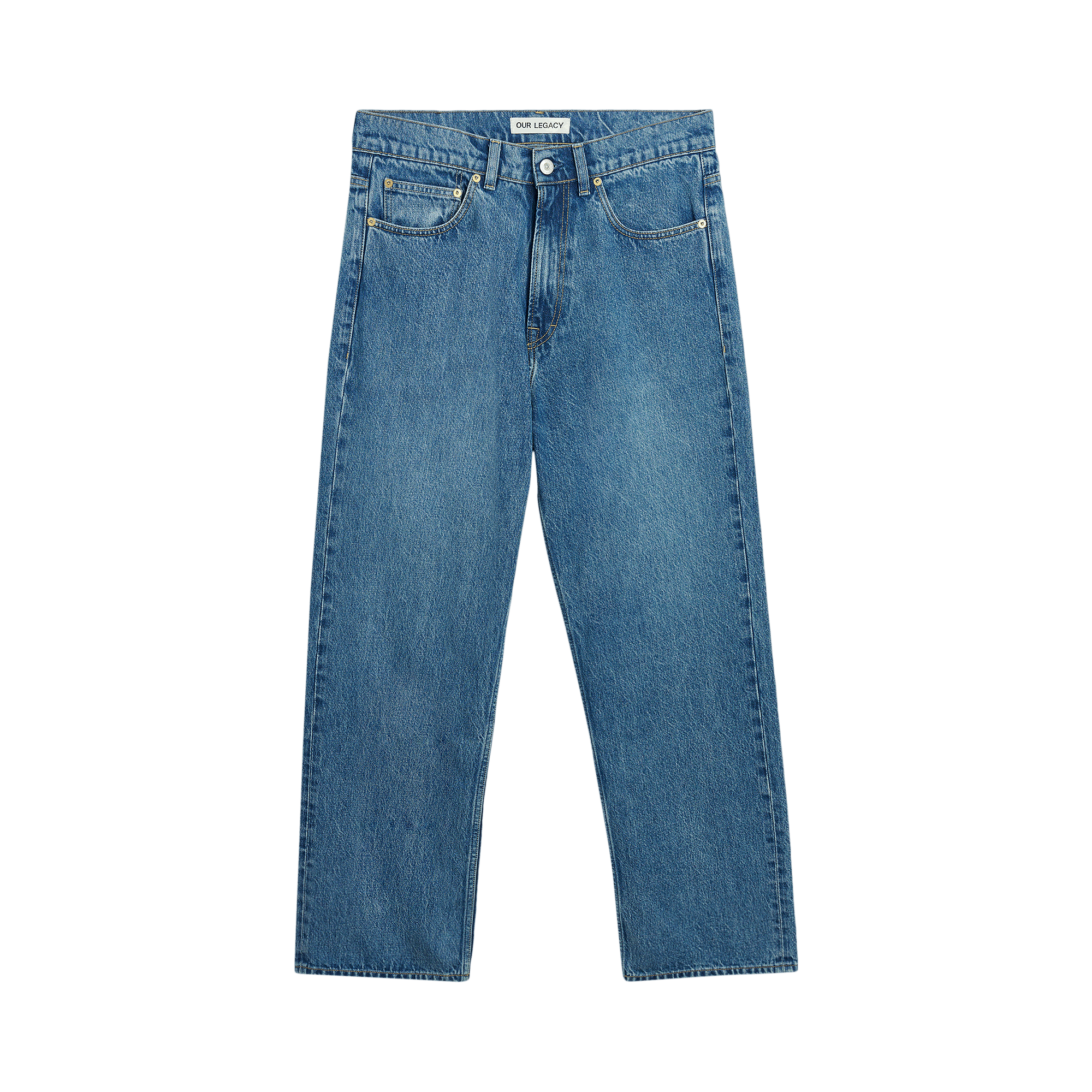 Buy Our Legacy Third Cut Jean 'Blue' - M2255TCD | GOAT