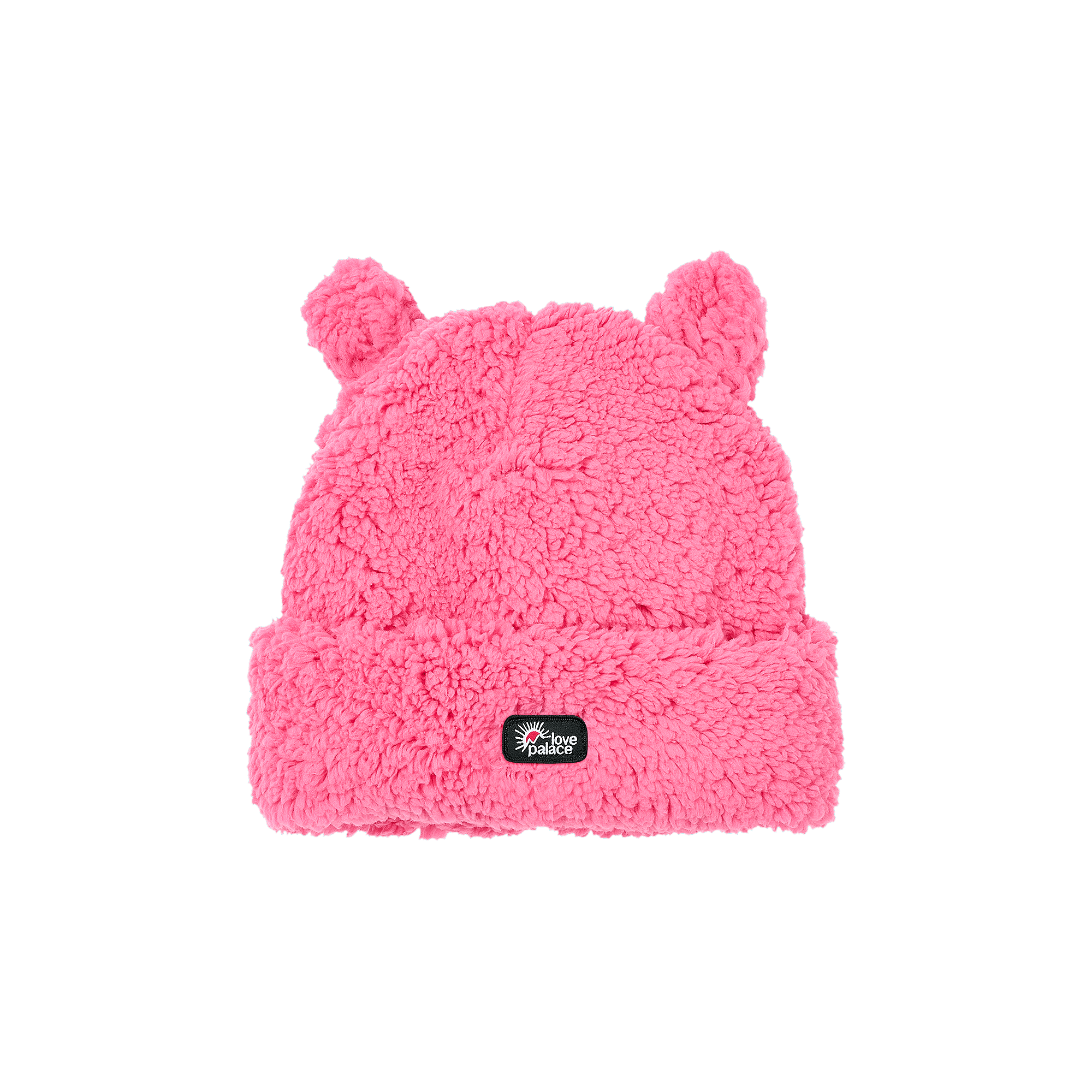 Palace Love Palace Fuzzy Ears Beanie 'Cherry'