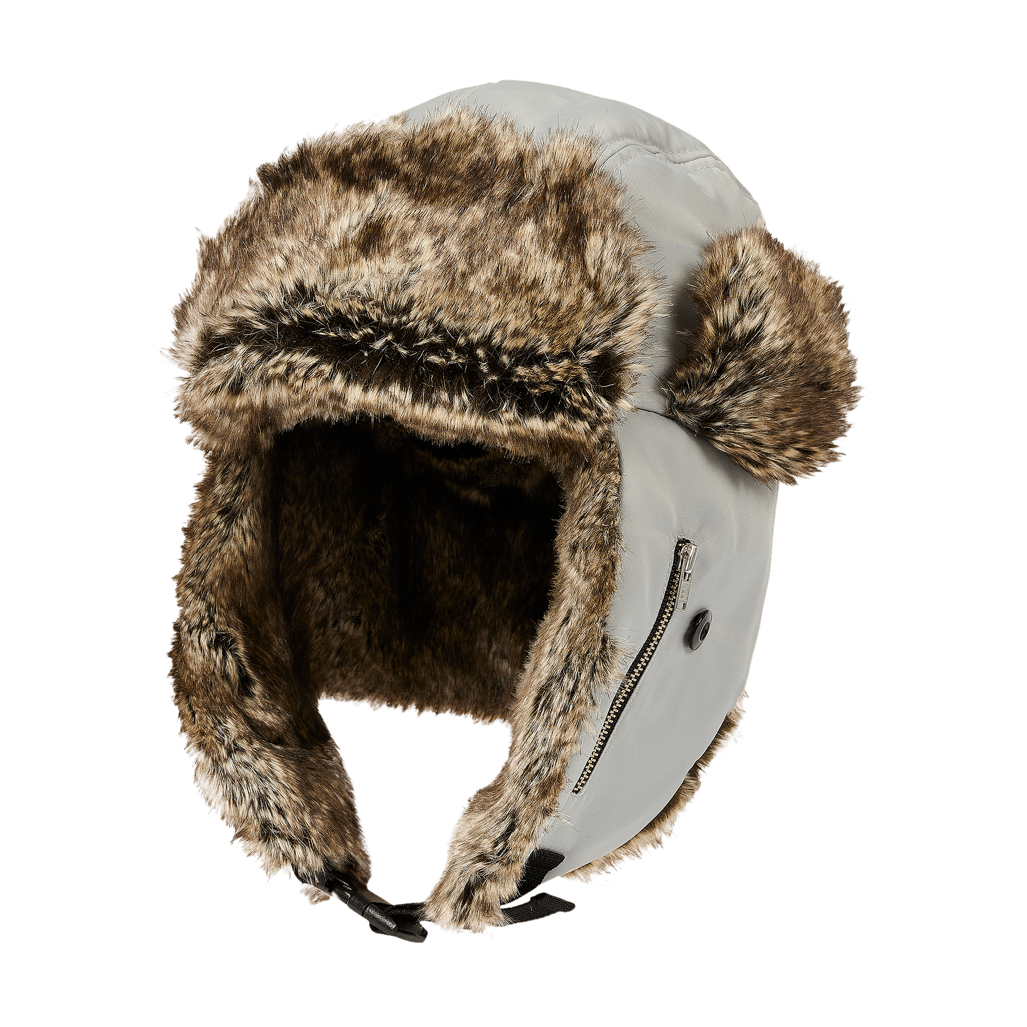Palace P2B Reverso Fur Trooper 'Concrete Grey'
