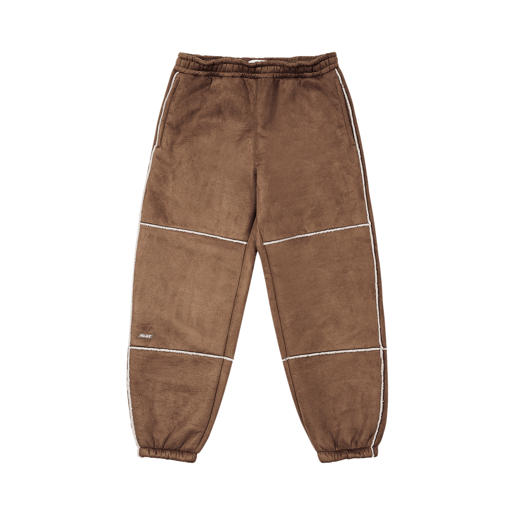 Palace Sherpa Faux Suede Jogger 'Caked Brown'
