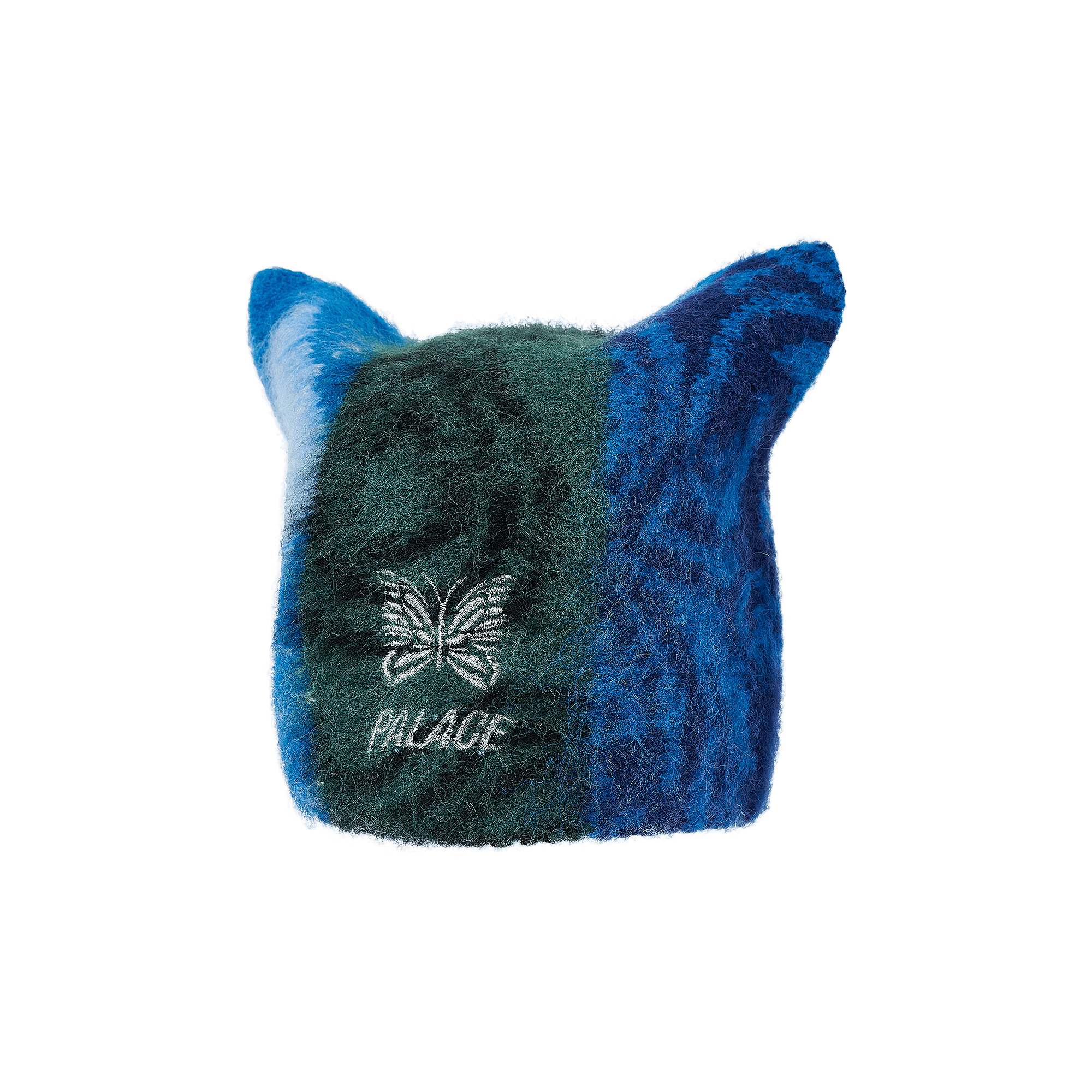 Palace x Needles Hairy Square Beanie 'Multi Fabric'