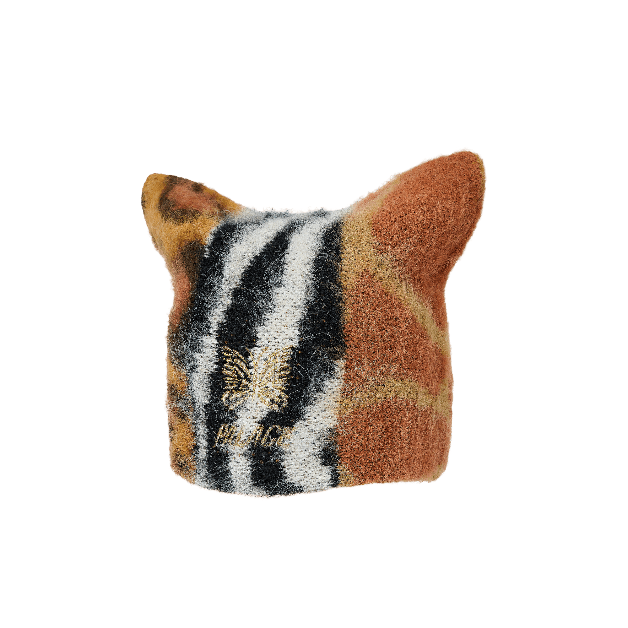 Palace x Needles Hairy Square Beanie 'Multi Animal'