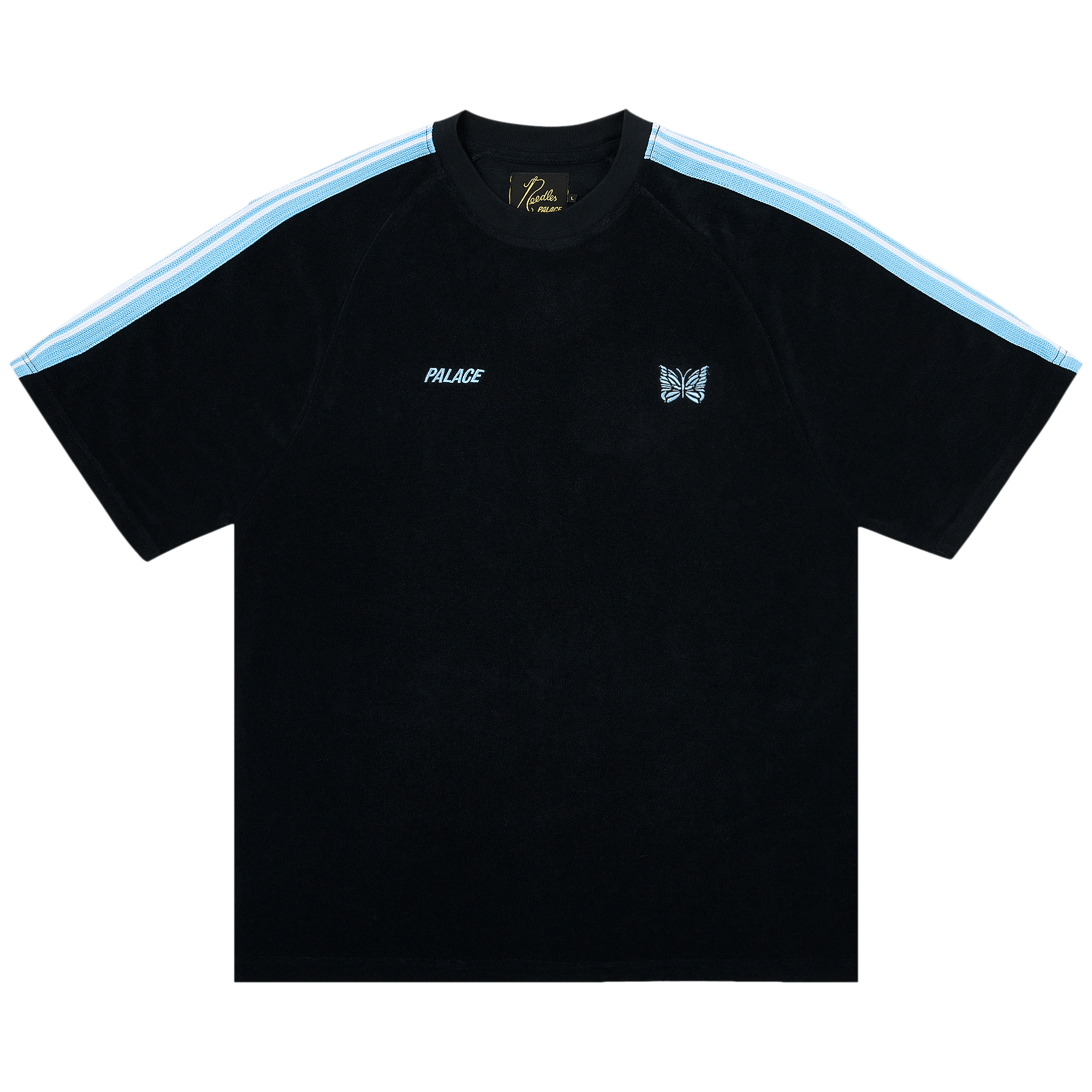 Palace x Needles Towelling T-Shirt 'Black'