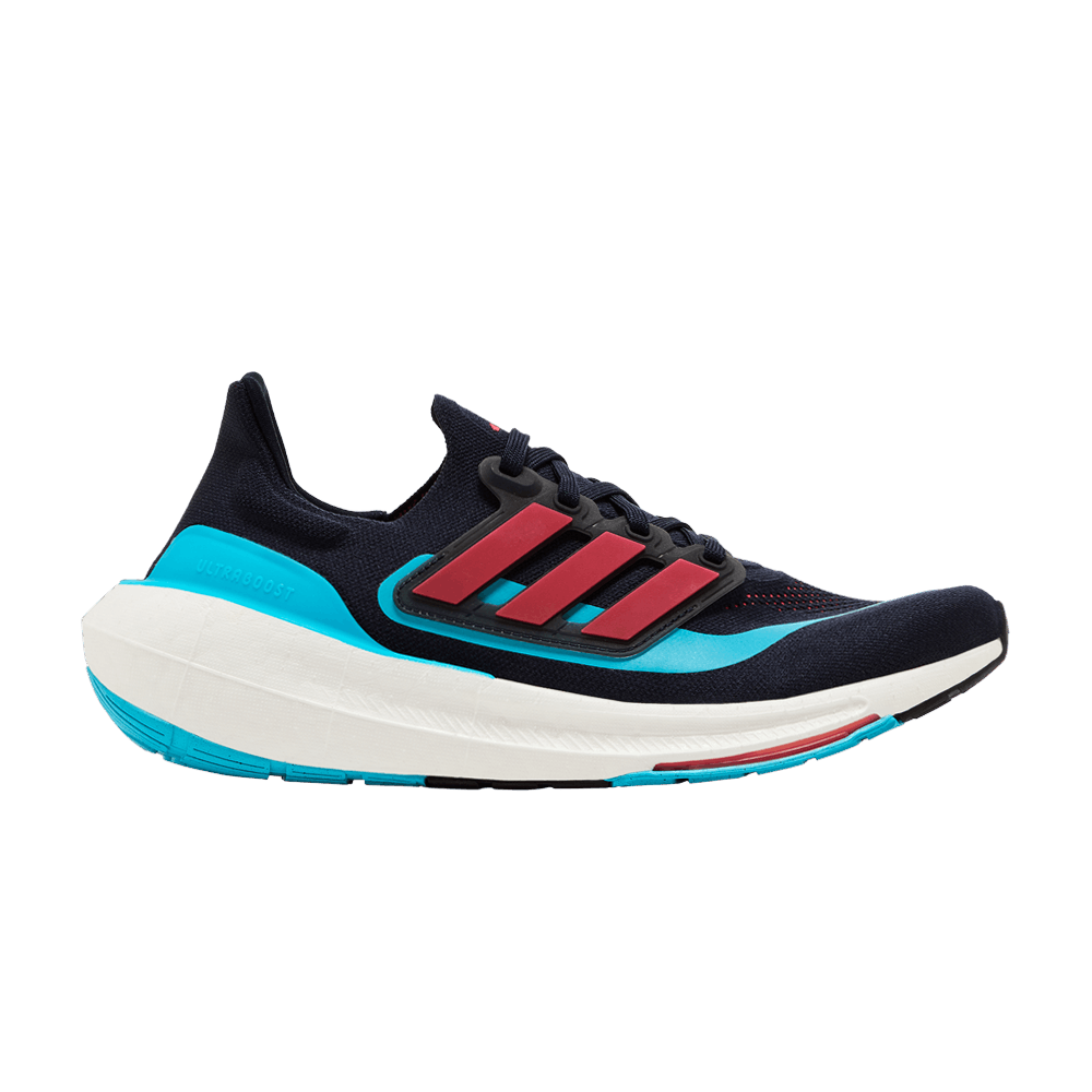 adidas UltraBoost Light 'Legend Ink Bright Red Cyan'