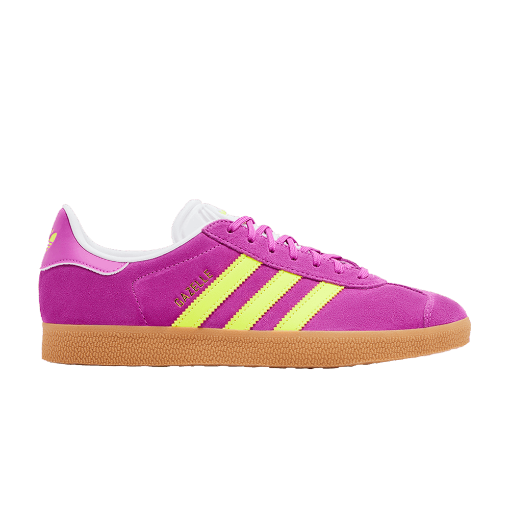 adidas Wmns Gazelle 'Purple Burst Solar Yellow'