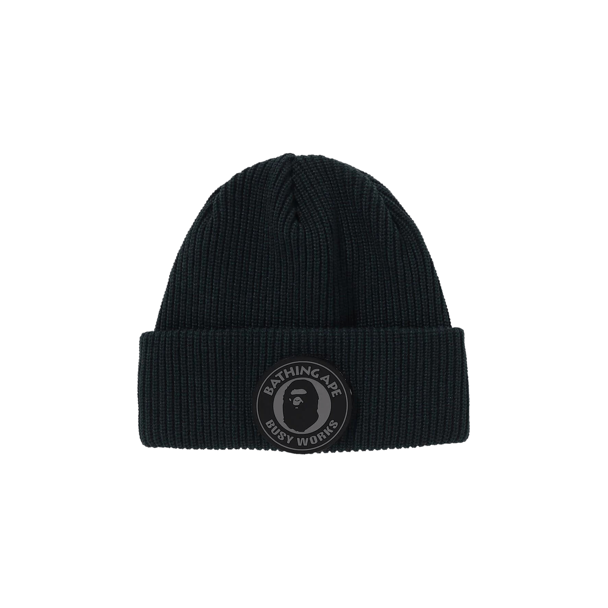 BAPE Busy Work Knit Cap 'Olive Drab'