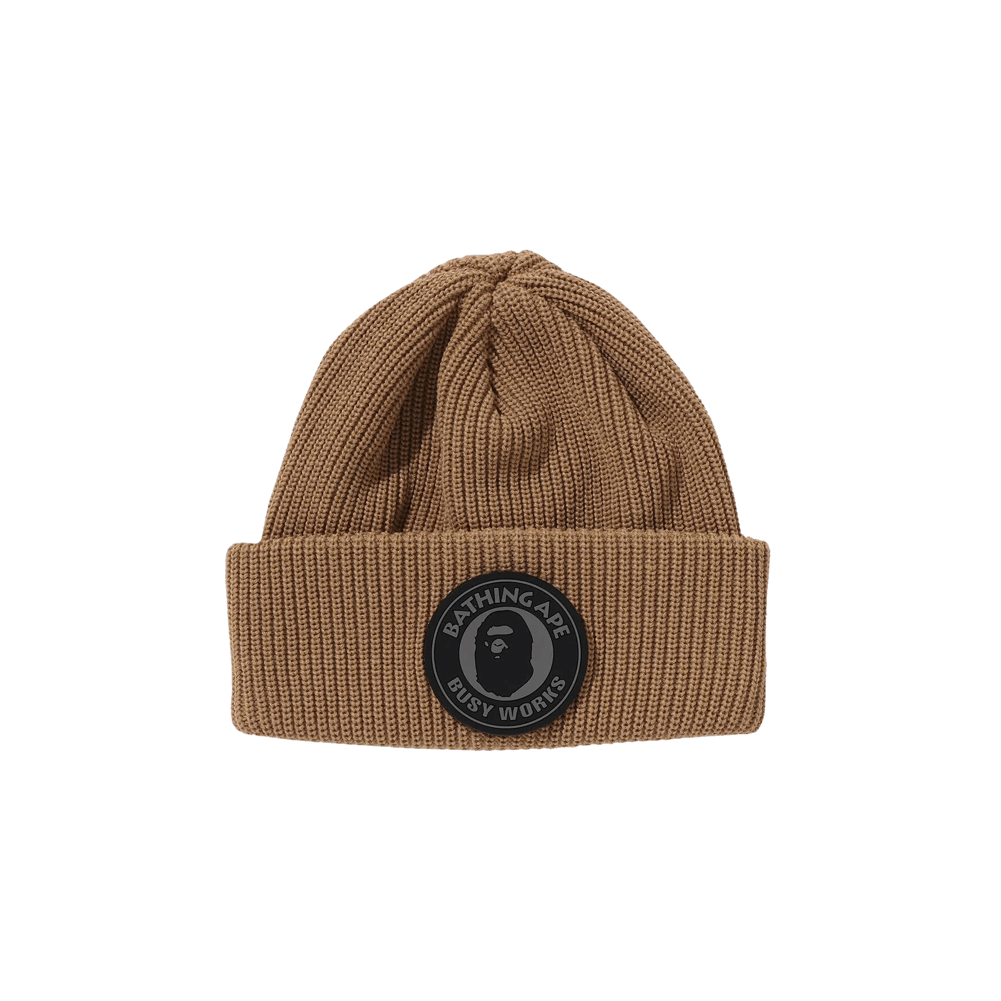 BAPE Busy Work Knit Cap 'Beige'