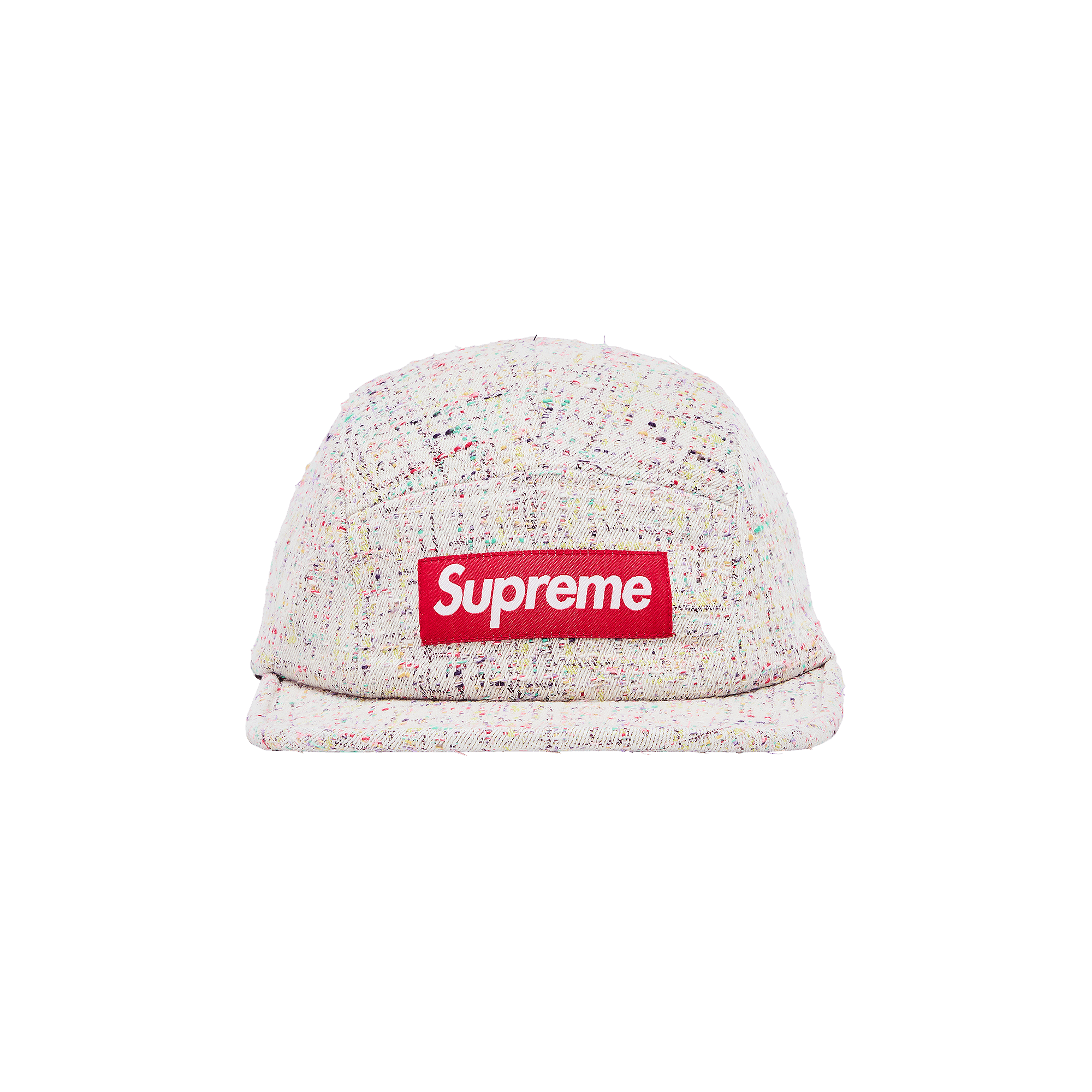 Supreme Denim Bouclé Camp Cap 'Natural'