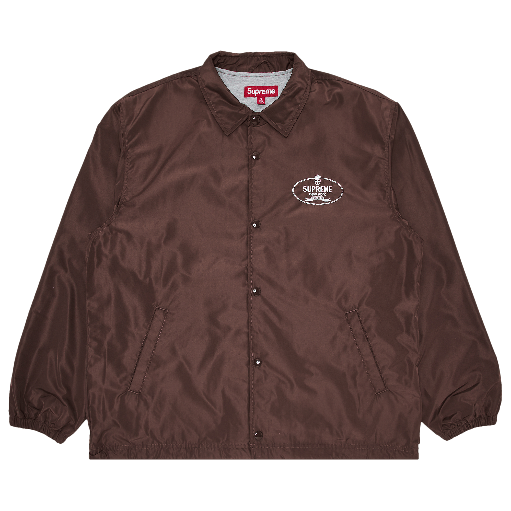 Supreme Crest Coaches Jacket 'Brown'