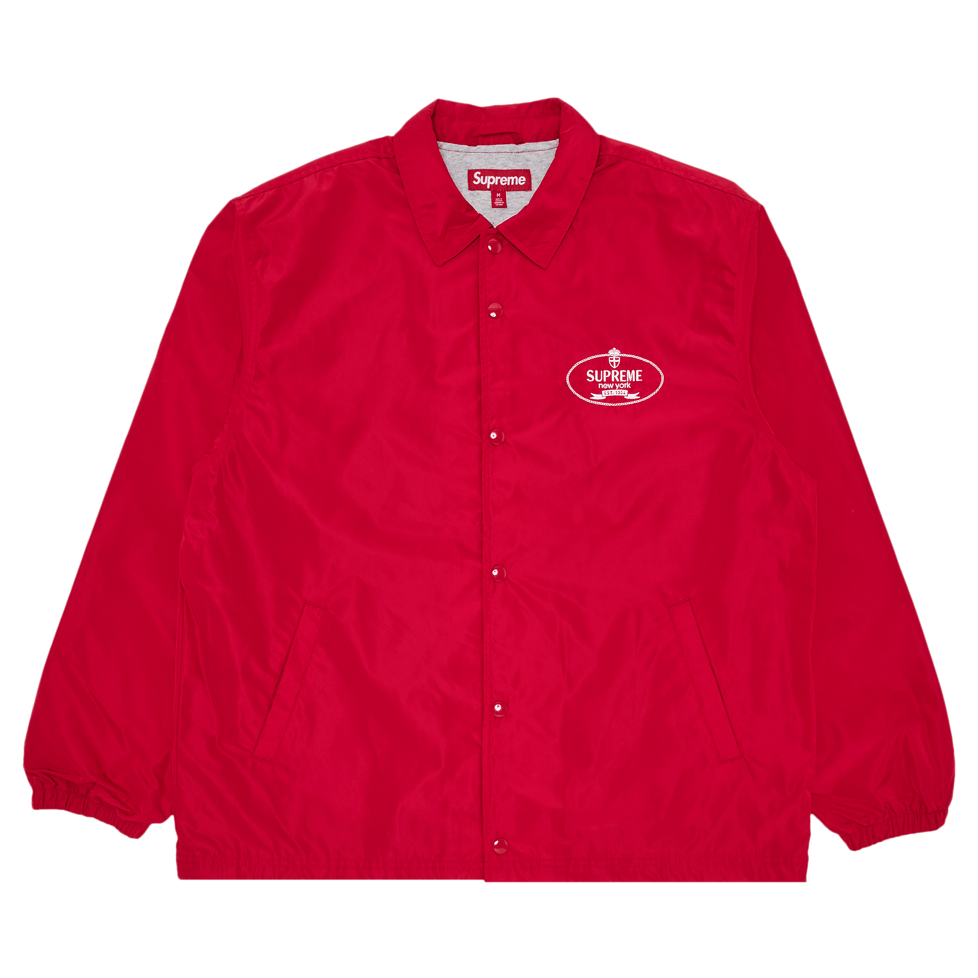 Supreme Crest Coaches Jacket 'Red'