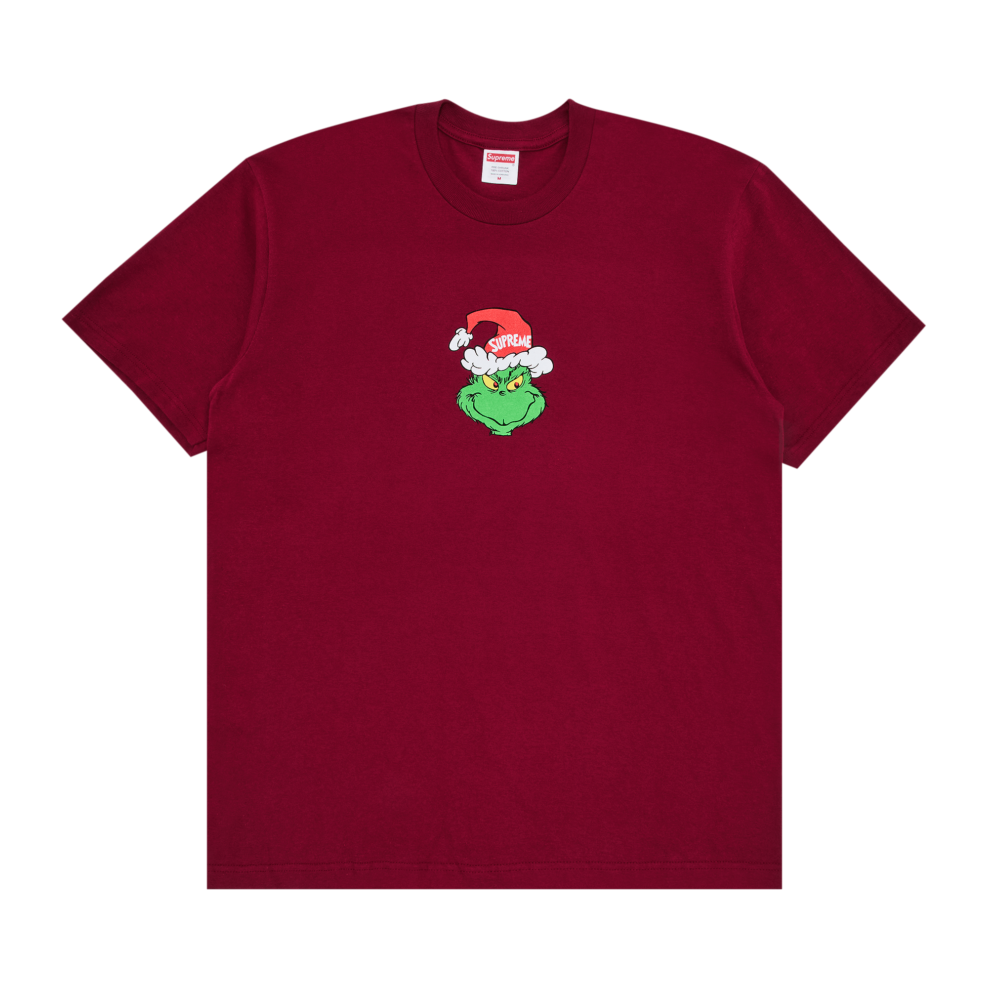 Supreme Grinch Tee 'Cardinal'