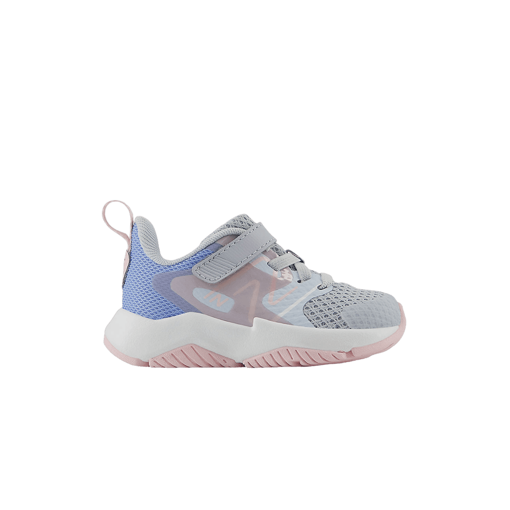 New Balance Rave Run v2 Bungee Lace Top Strap Toddler 'Bright Sky Rose Sugar'