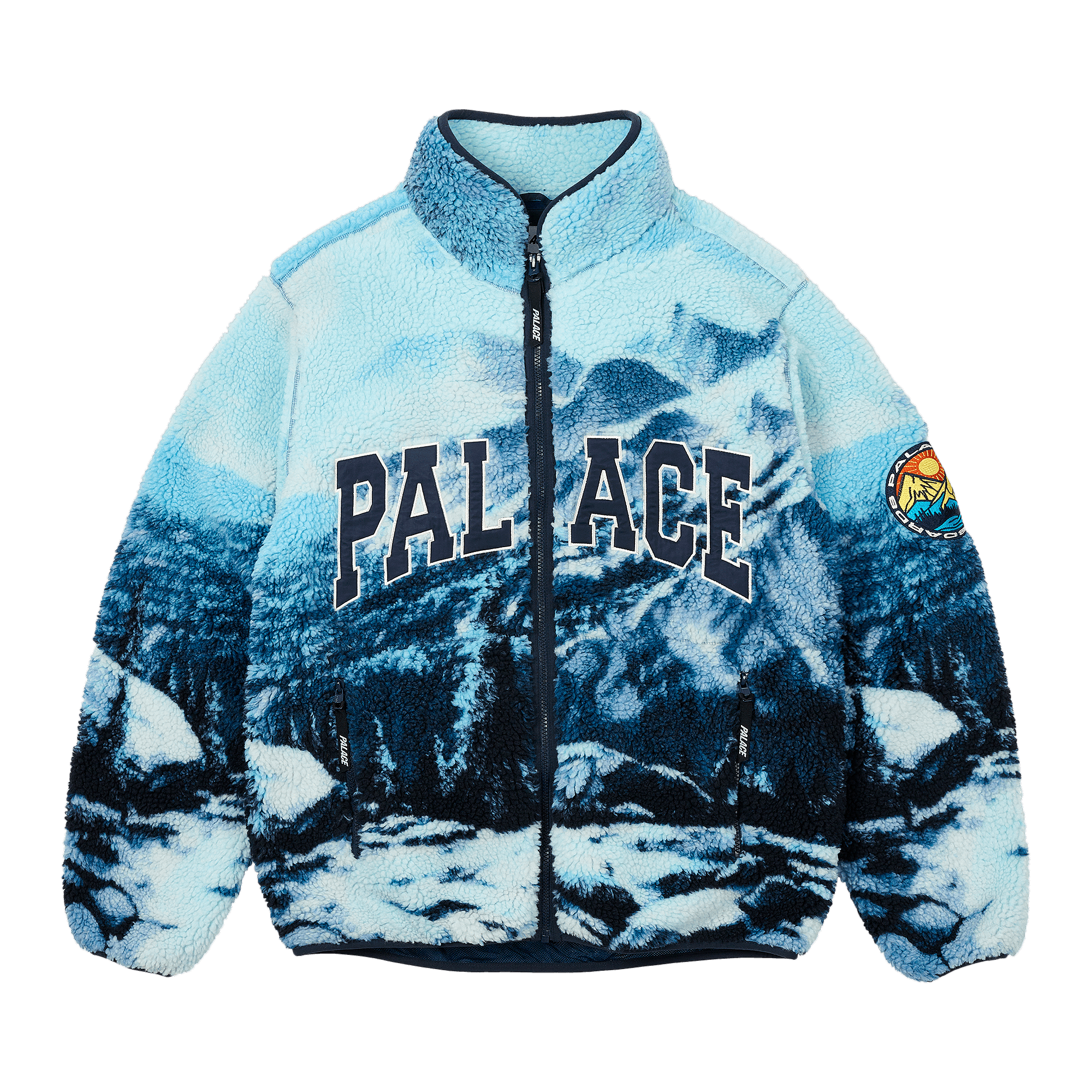 Palace Appalachian Funnel Fleece Palaska 'Blue'