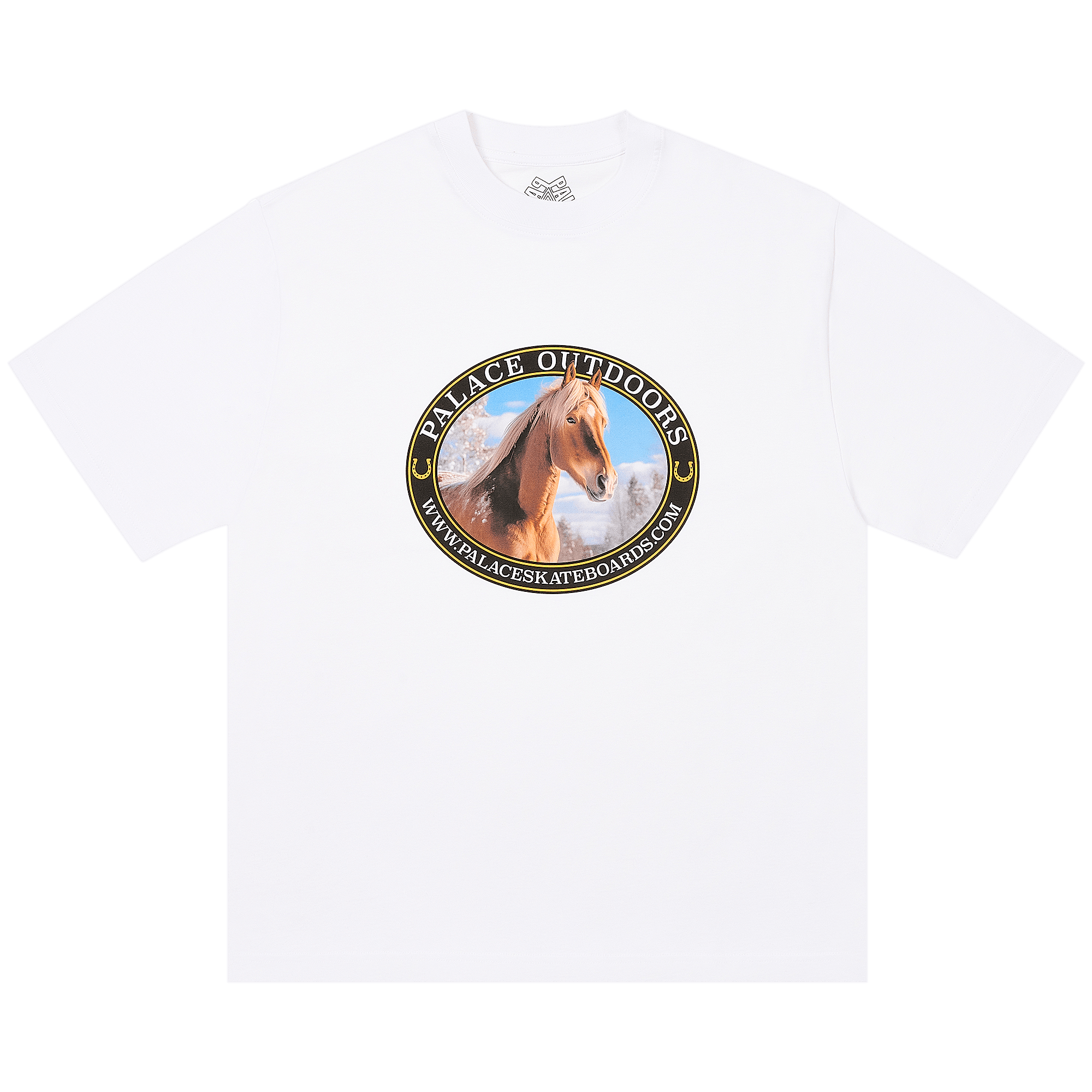 Palace Equestrian T-Shirt 'White'