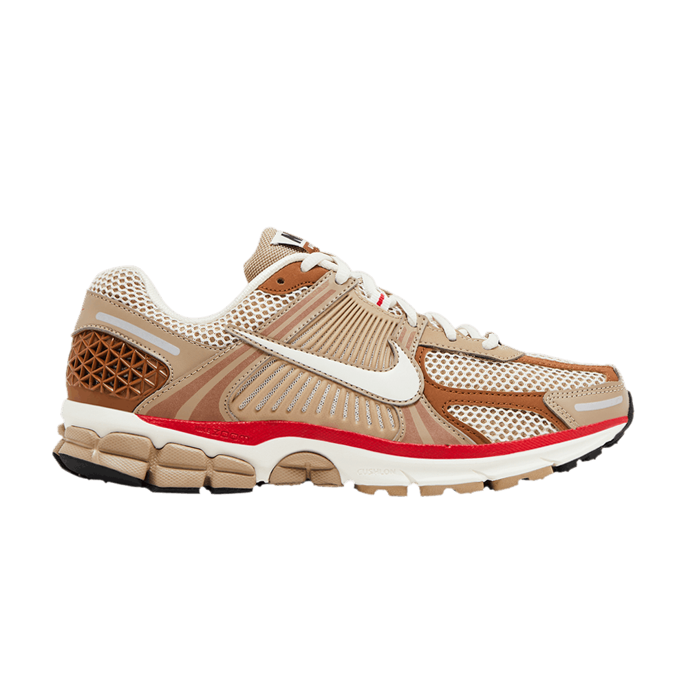 Nike Wmns Air Zoom Vomero 5 'Khaki Fire Red'