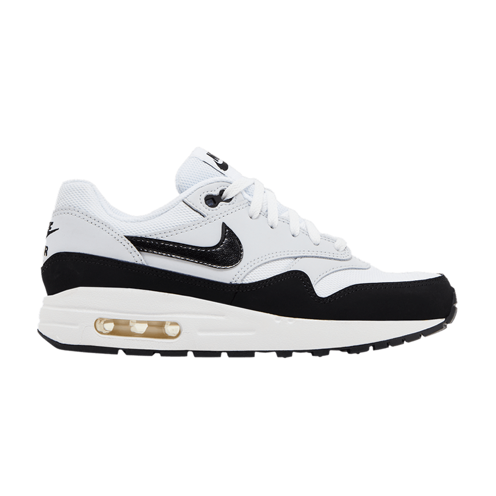 Nike Air Max 1 GS 'White Black'