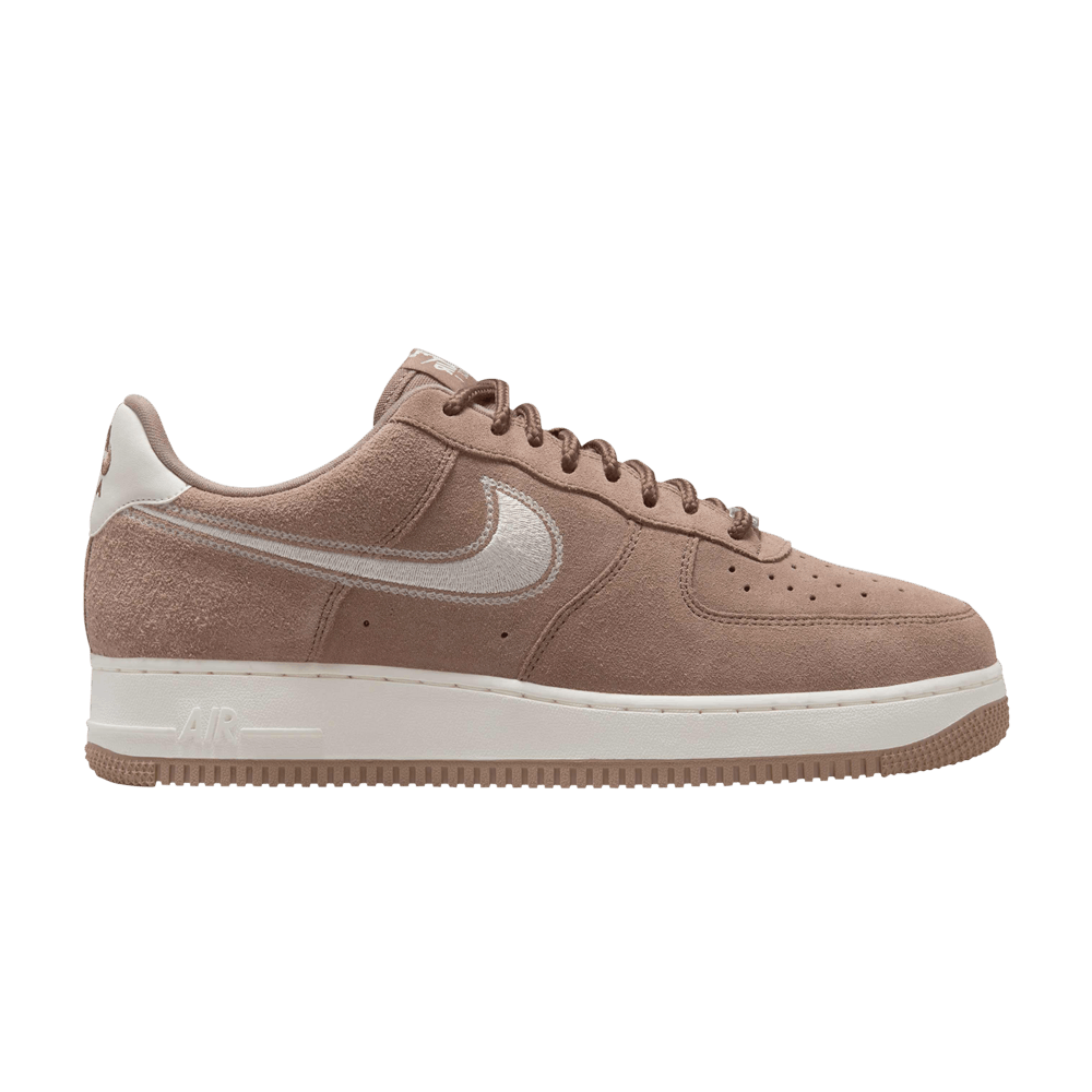 Nike Air Force 1 '07 LV8 'Embroidered Swoosh - Mink Brown'