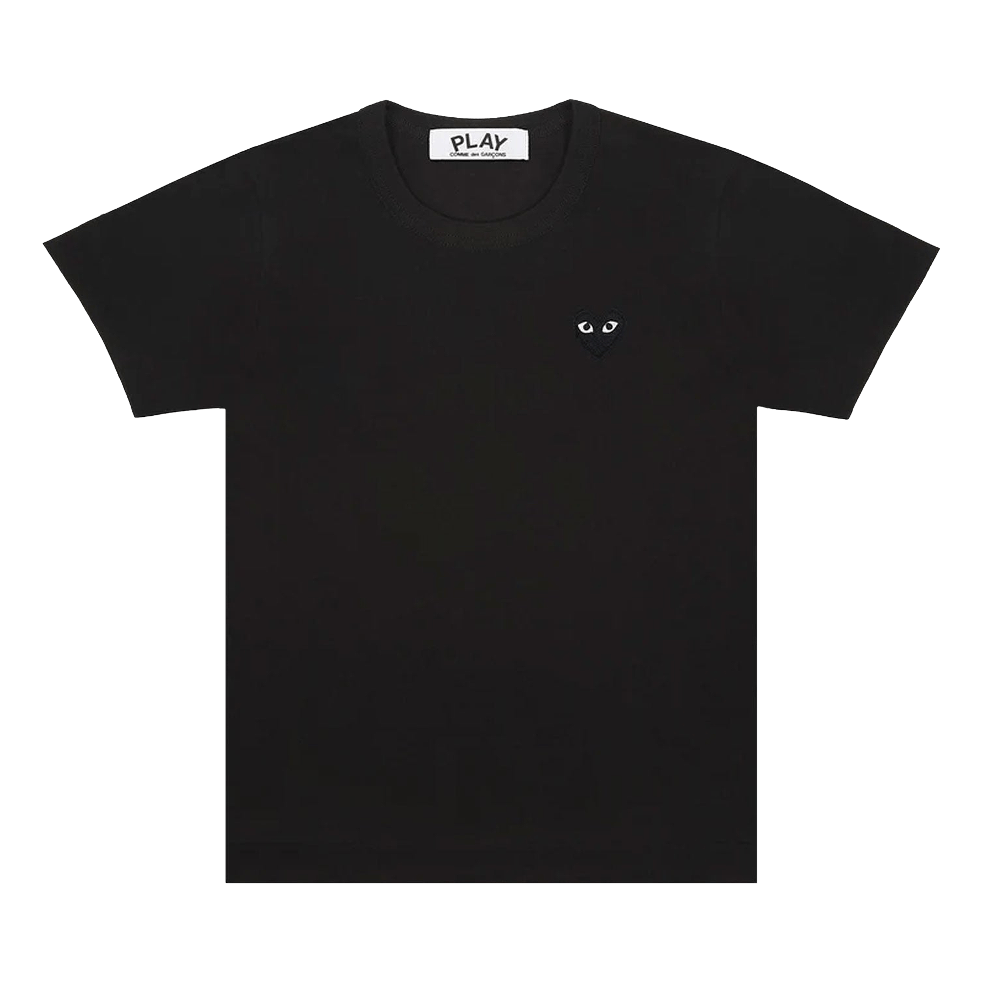 Buy Comme des Garçons PLAY Heart Emblem T-Shirt 'Black' - AX