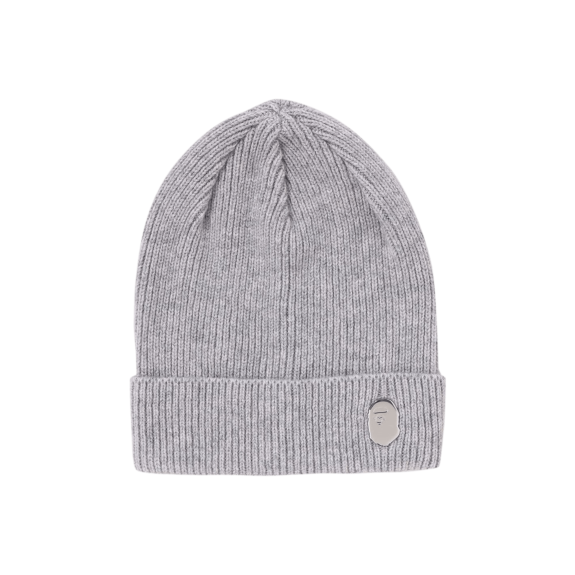 BAPE One Point Knit Cap 'Grey'