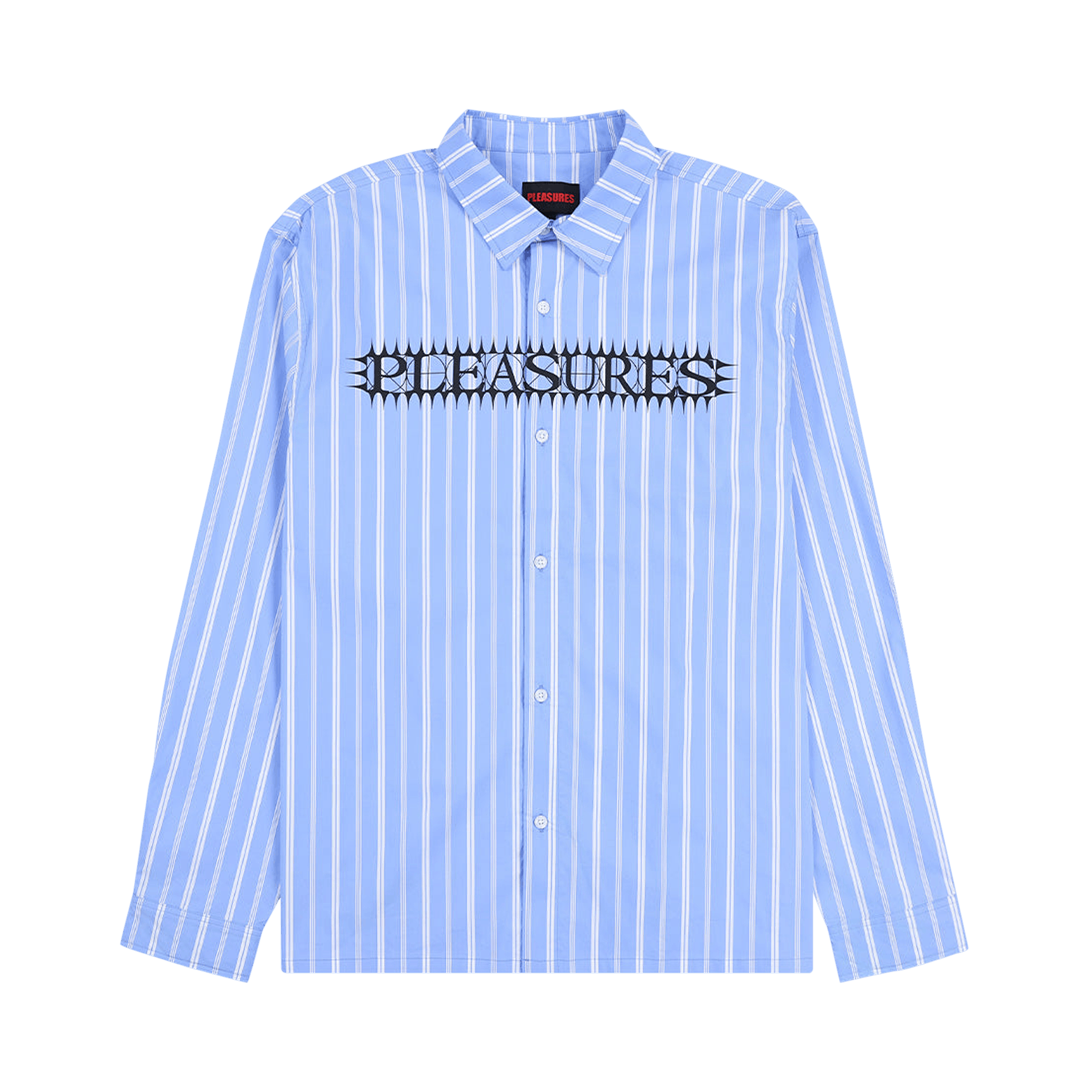 Pleasures Fetch Long-Sleeve Shirt 'Blue'
