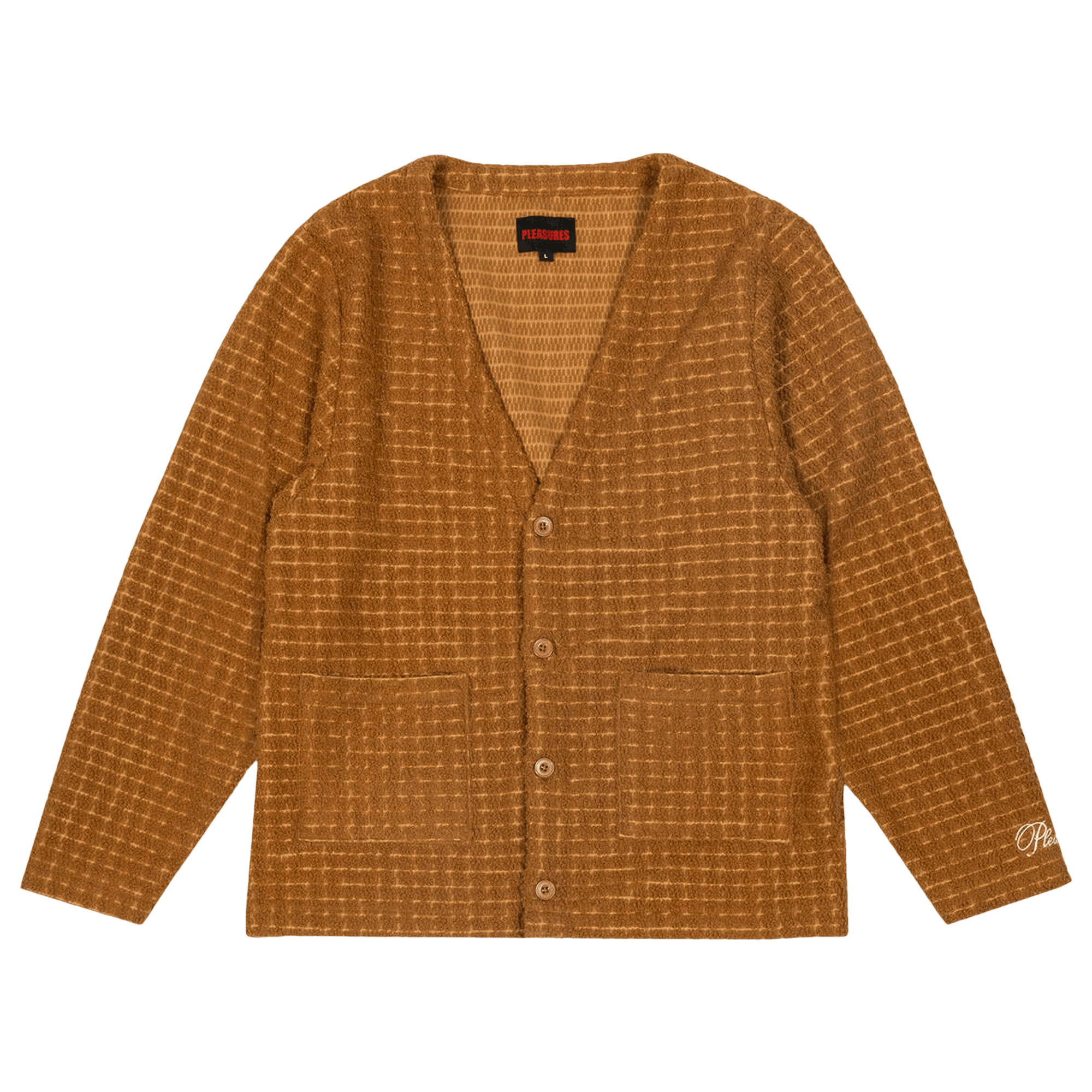Pleasures Boredom Cardigan 'Brown'